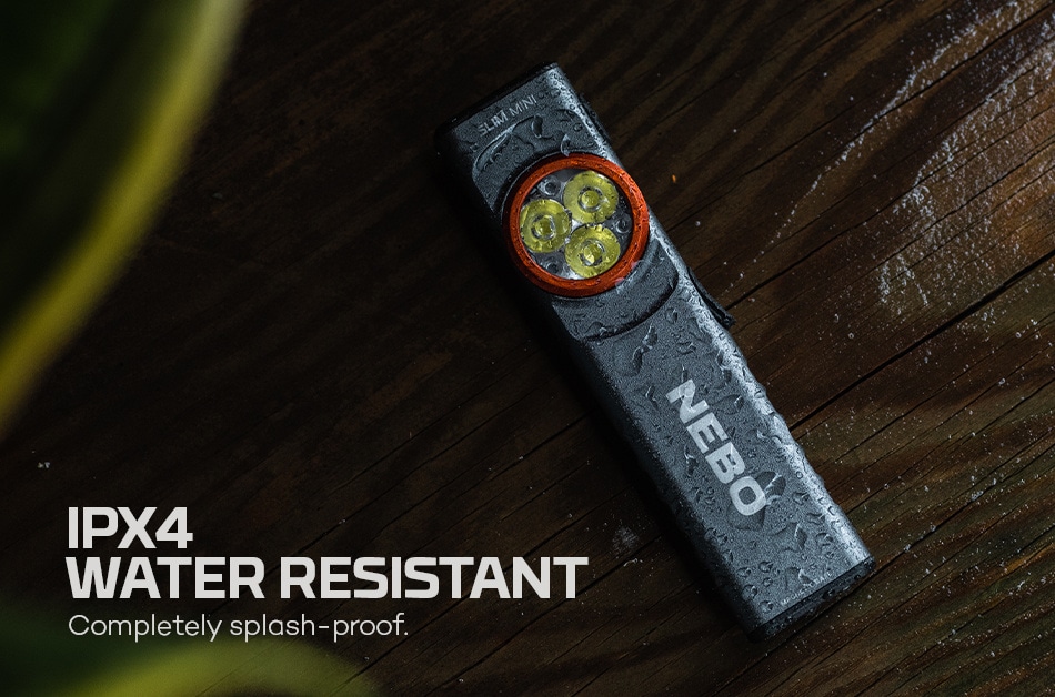 NEBO LED Taschenlampe »SLIM MINI«, wiederaufladbar, Magnetfuß, Trageclip