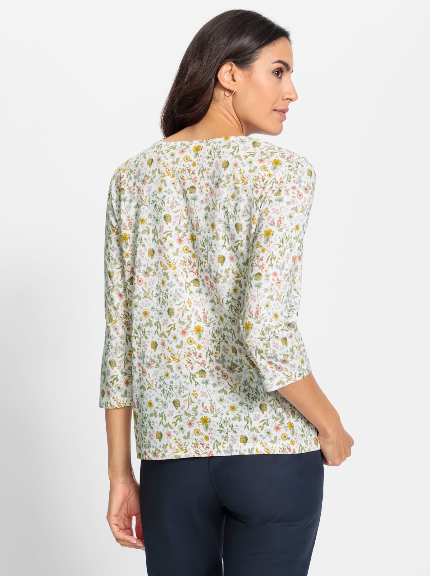 Inspirationen Print-Shirt »3/4-Arm-Shirt«, (1 tlg.)