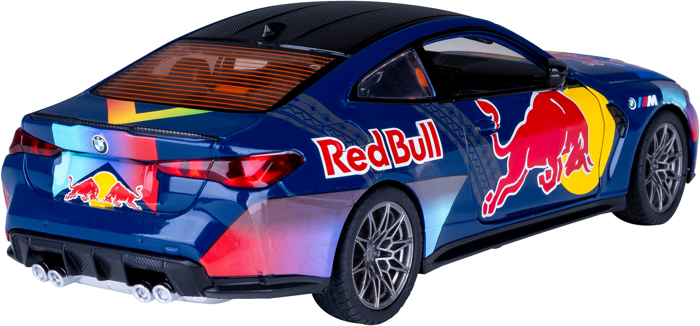 Jamara Spielzeug-Auto »Diecast BMW M4 blau inklusive Batterien« LED Licht; Maßstab 1:24