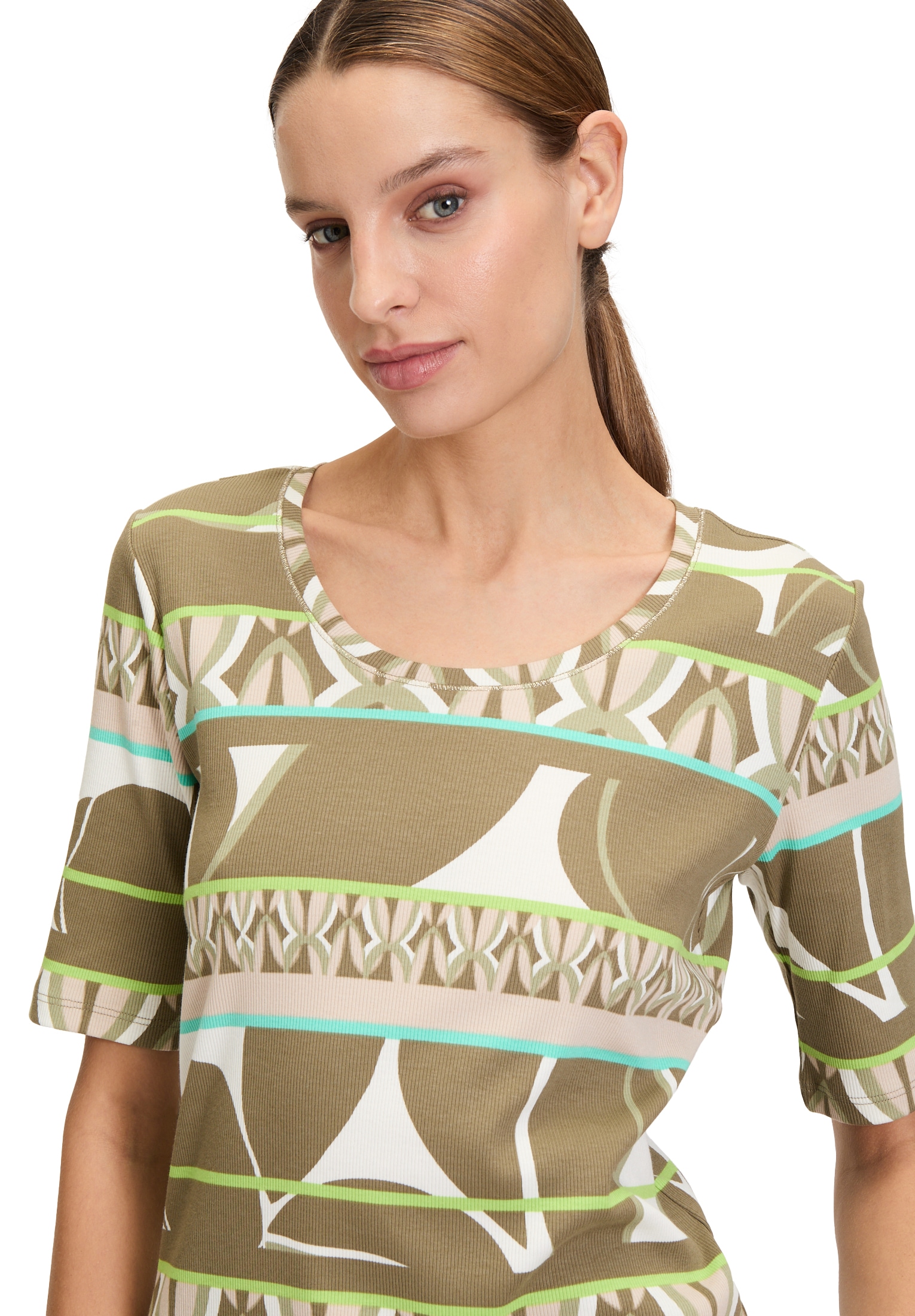 Betty Barclay T-Shirt »Basic Shirt mit Rippenstruktur«