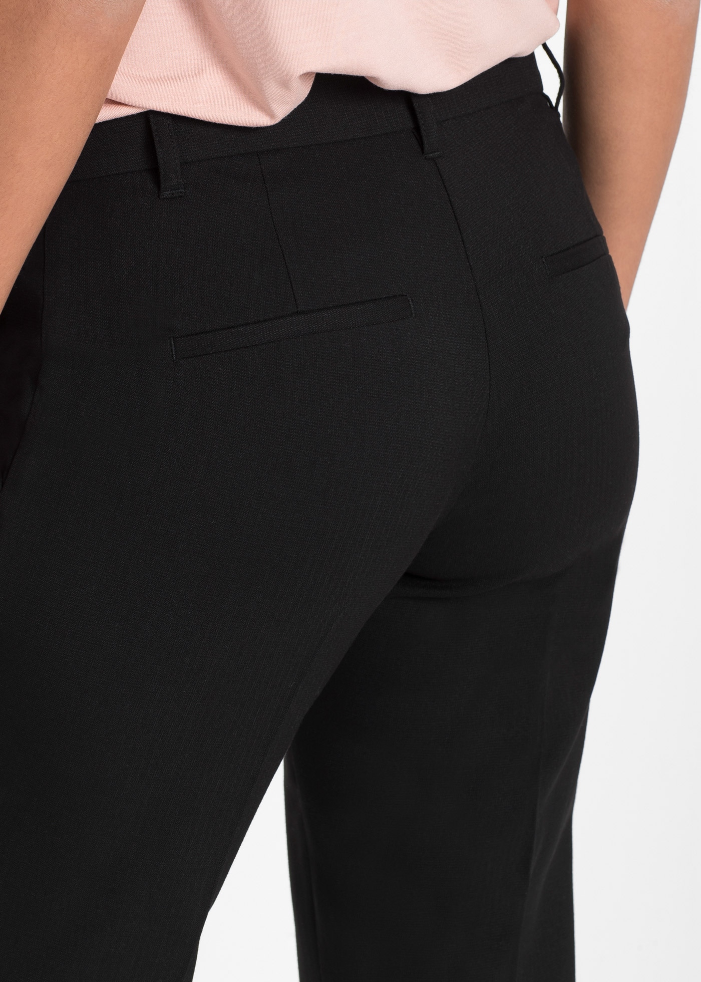 bonprix Anzughose  Slim fit Passform, mit Stretchanteil, mit Bügelfalte