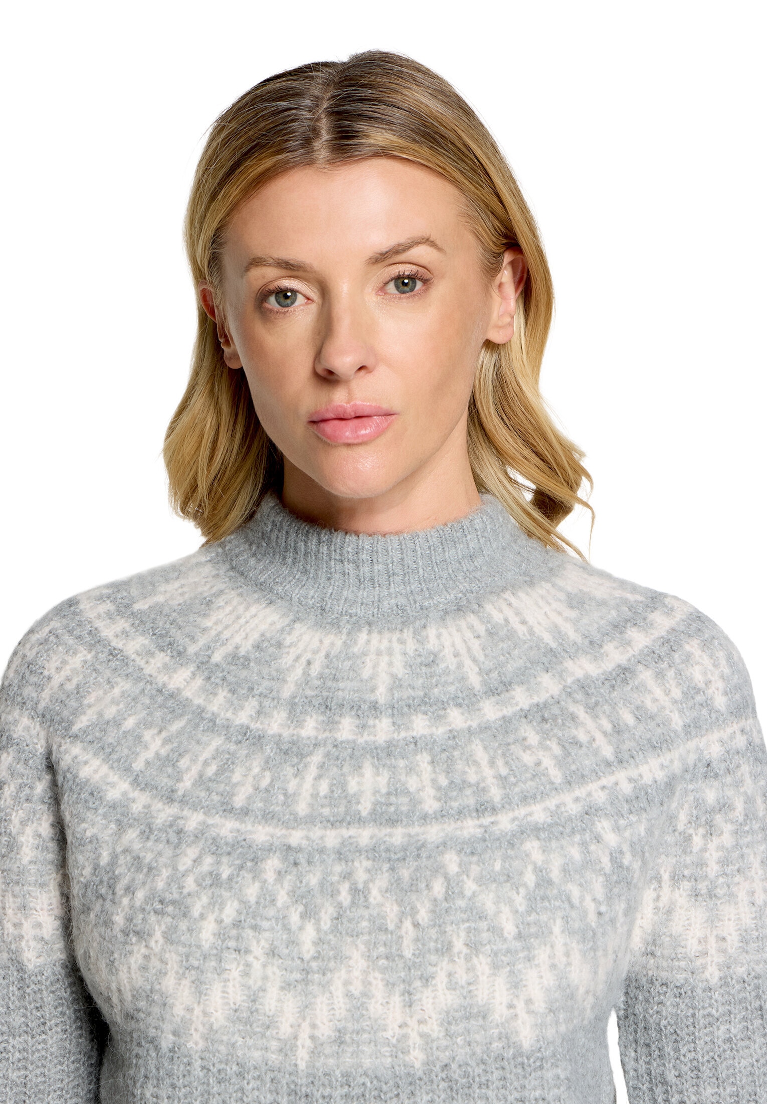 Betty&Co Strickpullover »Strickpullover mit Jacquard«