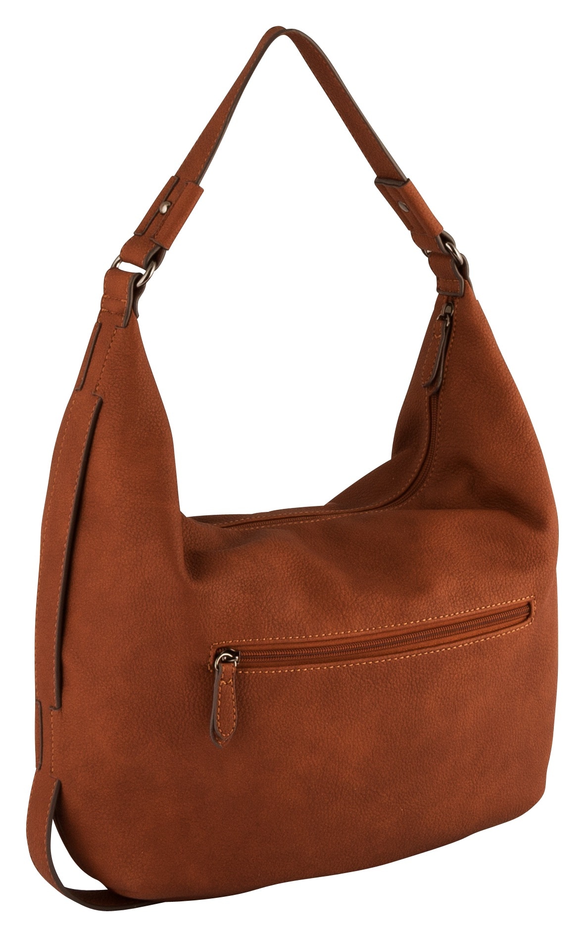 Gabor Hobo »Malu«, aus weichem genarbtem Lederimitat mit raffinierten Cut-Outs