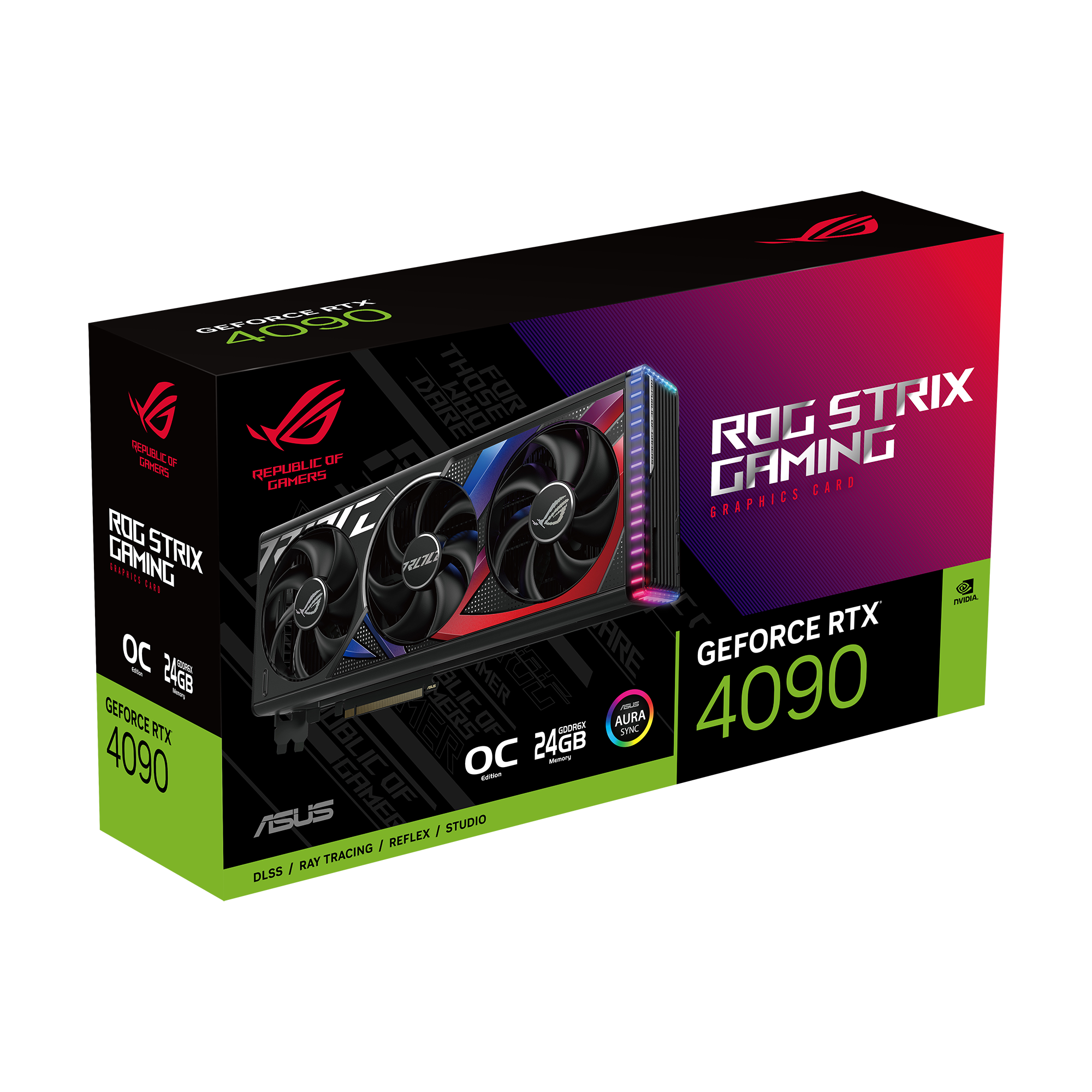 Asus Grafikkarte »ROG-STRIX-RTX4090-O24G-GAMING«, 24 GB, GDDR6X