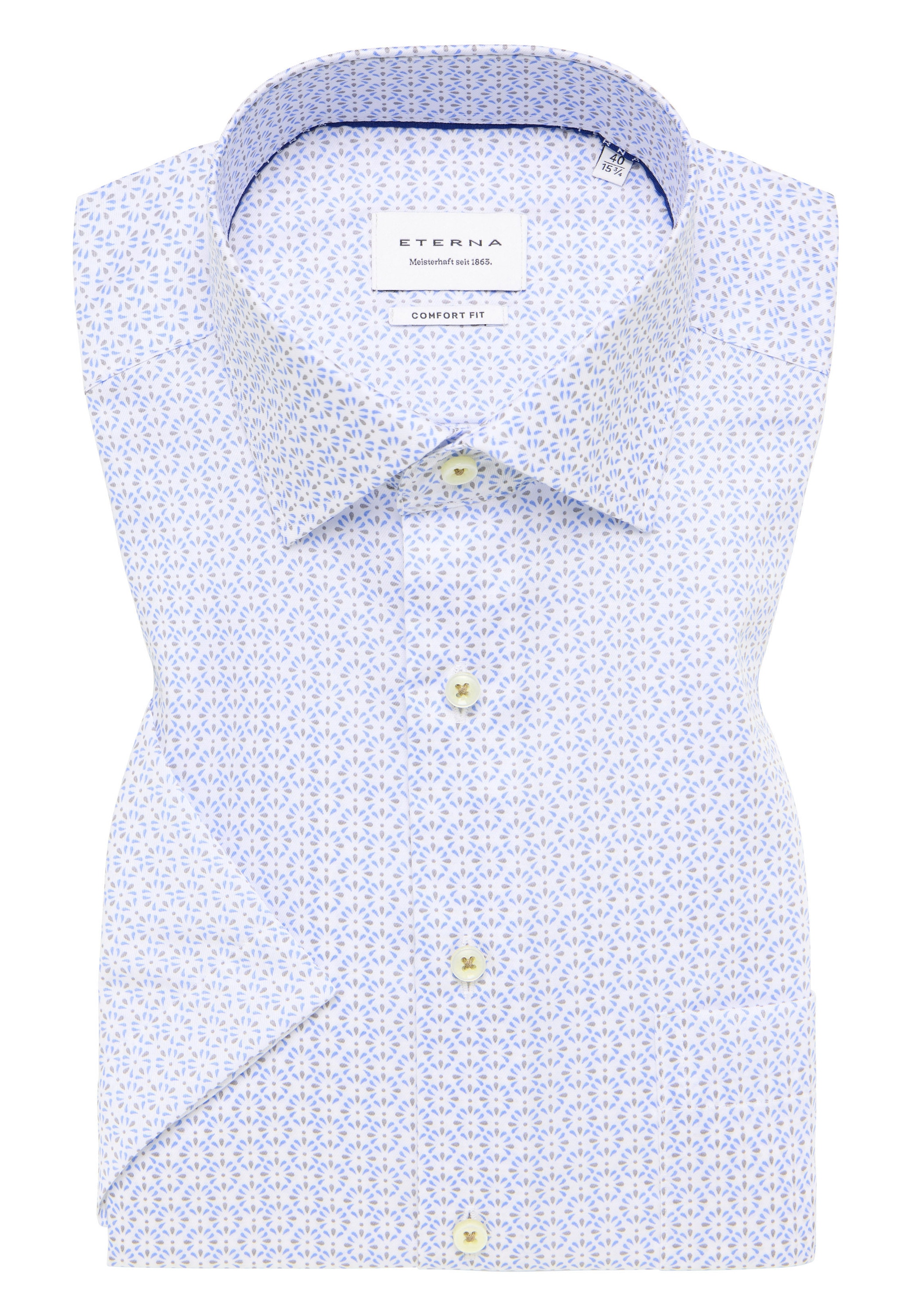 Eterna Kurzarmhemd »COMFORT FIT«, NON IRON (bügelfrei)