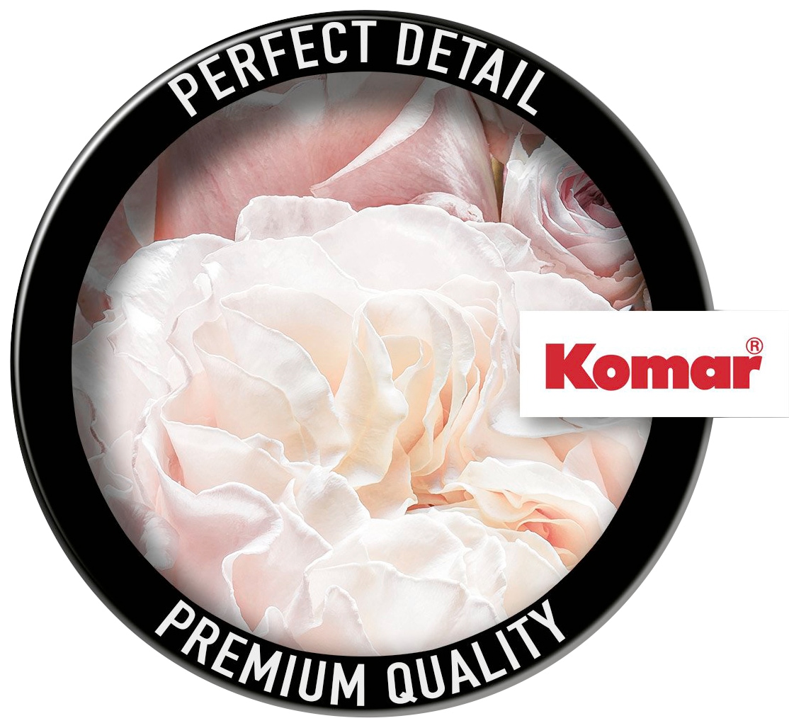 Komar Fototapete »Pink and Cream Roses«, 125x125 cm (Breite x Höhe), rund  und selbstklebend online kaufen | mit 3 Jahren XXL Garantie