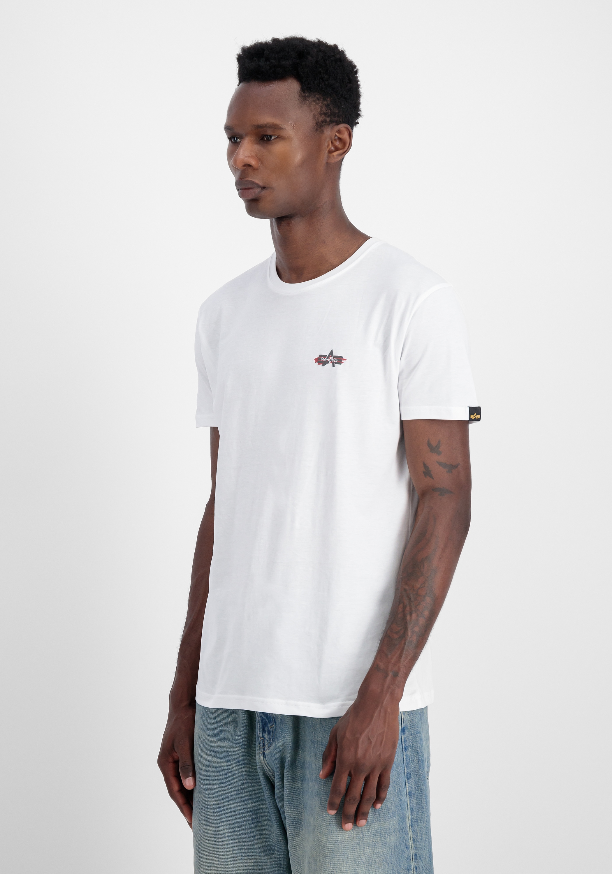 Alpha Industries T-Shirt »Alpha Industries Men - T-Shirts Signature Puff Print BP T«