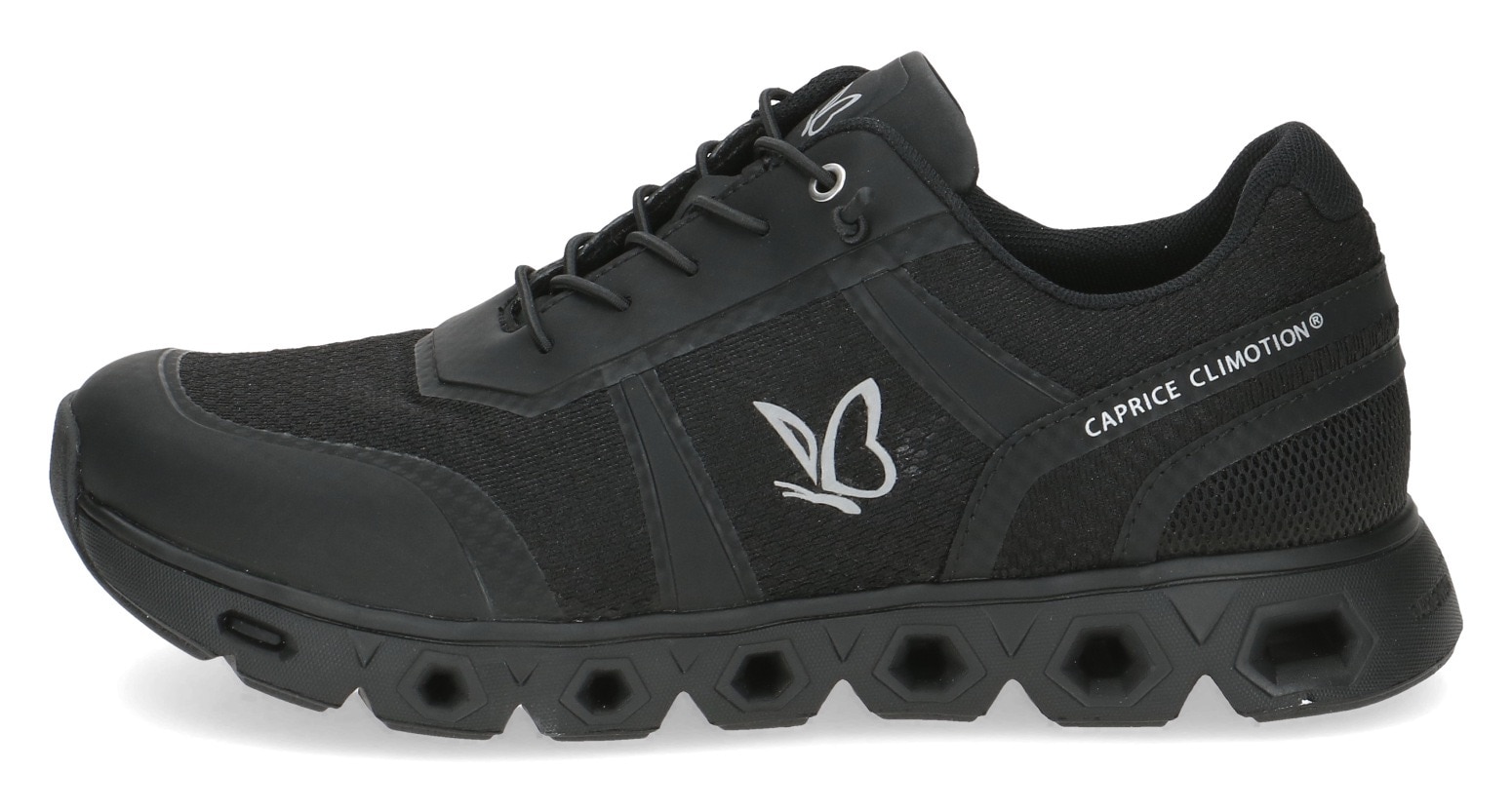 Caprice Plateausneaker, Freizeitschuh, Halbschuh, Komfortschuh, Logo-Schmetterling, Weite G