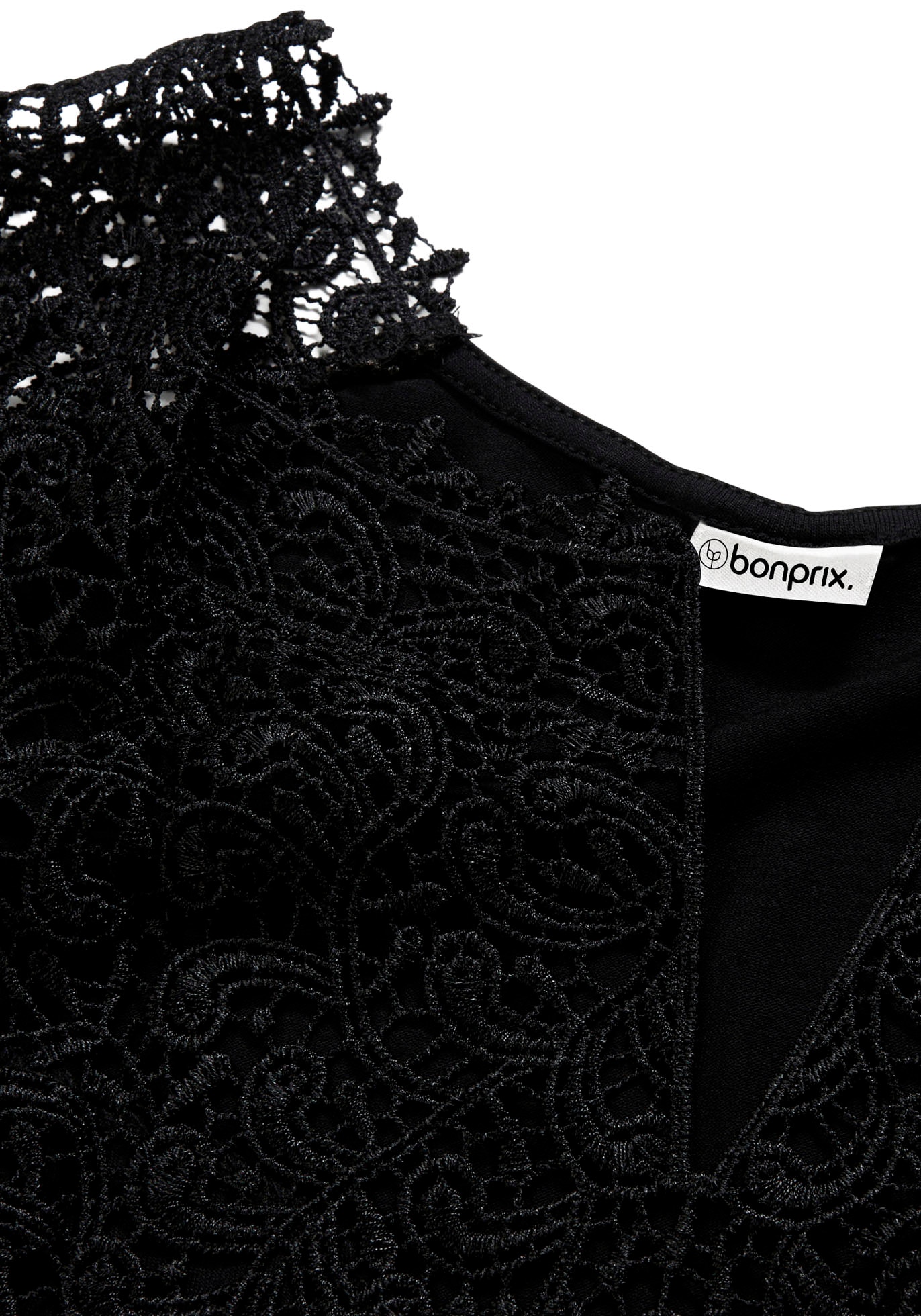 bonprix Shirttop »Top aus fließendem Viskose-Mix« figurenbetonte Passform, ärmelloses Design, eleganter Stil