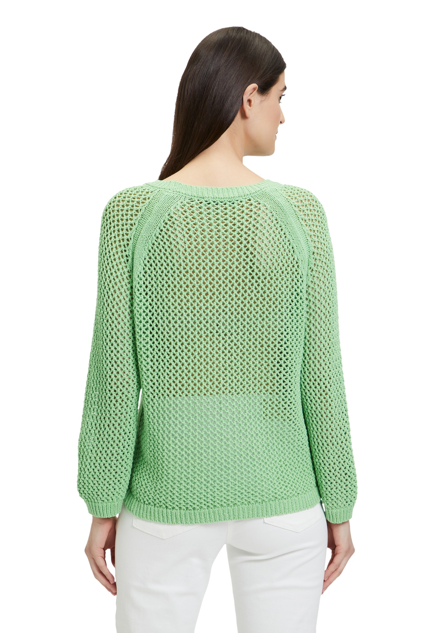 Betty Barclay Rundhalspullover »Grobstrick-Pullover mit Strickdetails«