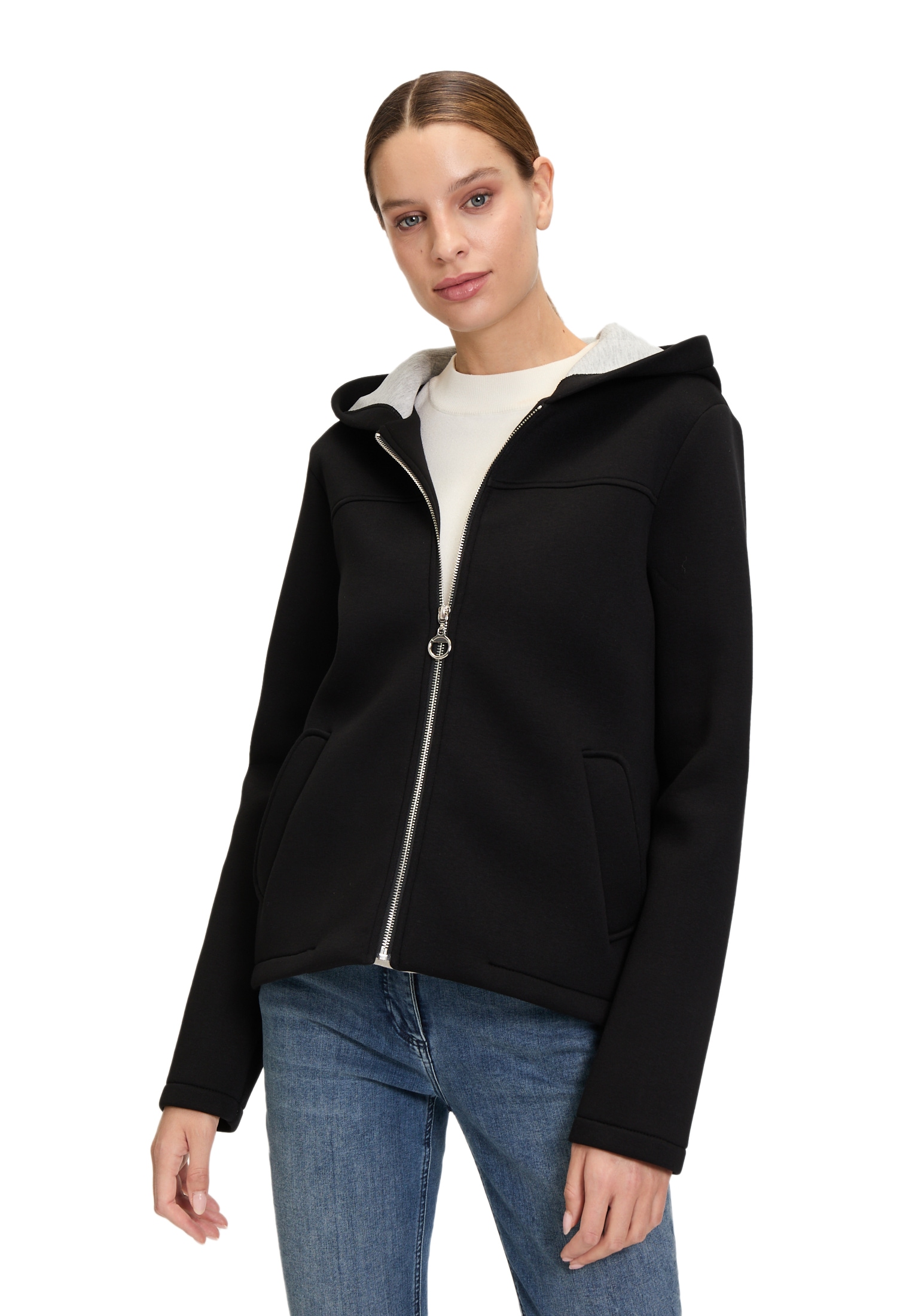 Amber & June Sommerjacke »Übergangsjacke mit Kapuze«