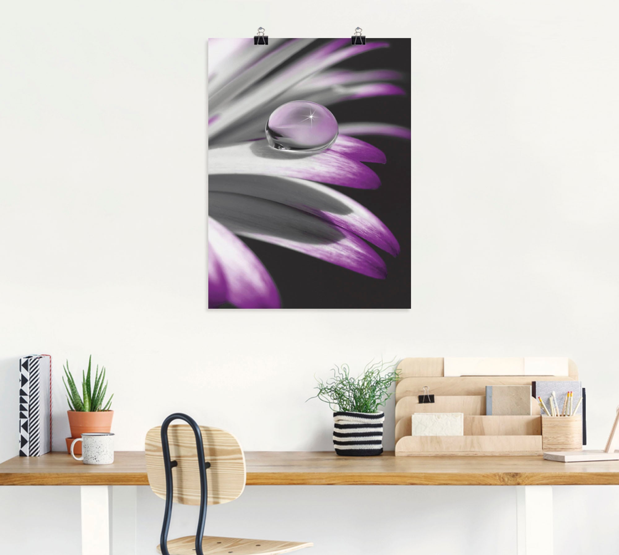 Artland Wandbild »Tropfen« 1 Stk. tlg. als Leinwandbild, Poster, Wandaufkleber in verschied. Größen