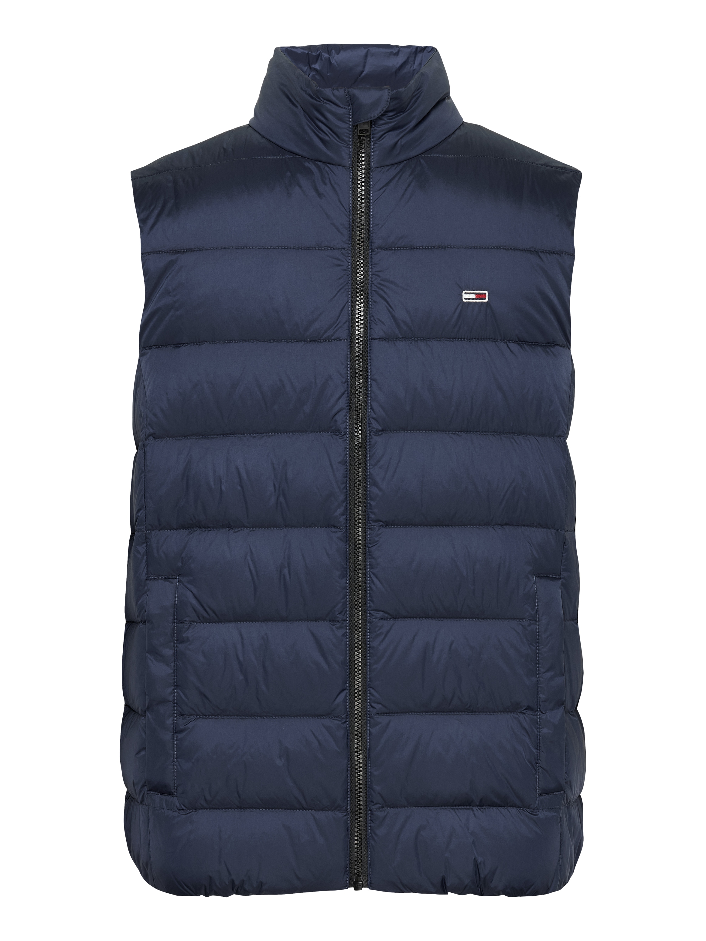 Tommy Jeans Plus Steppweste »TJM LT DOWN VEST EXT«, in Großen Größen, Logostickerei, Eingriffstaschen