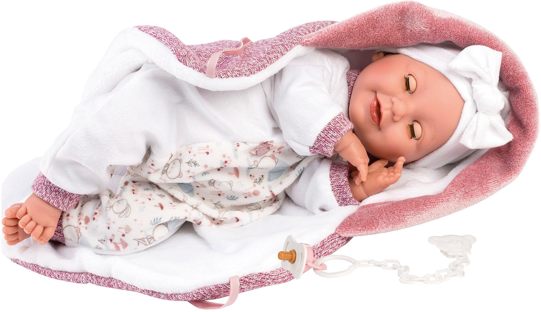 Llorens Babypuppe »Heidi, 42 cm«, mit Schlafaugen