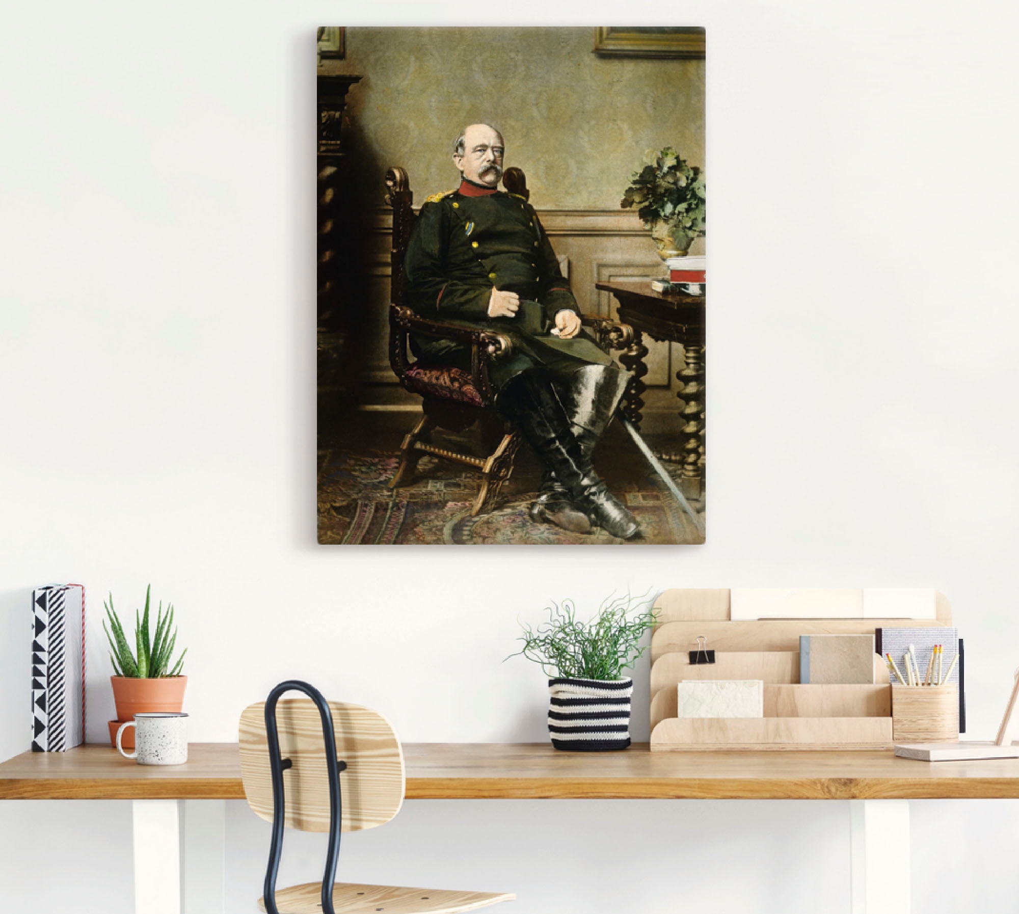 Artland Wandbild »Otto von Bismarck«, Menschen, (1 St.), als Leinwandbild, Poster in verschied. Größen