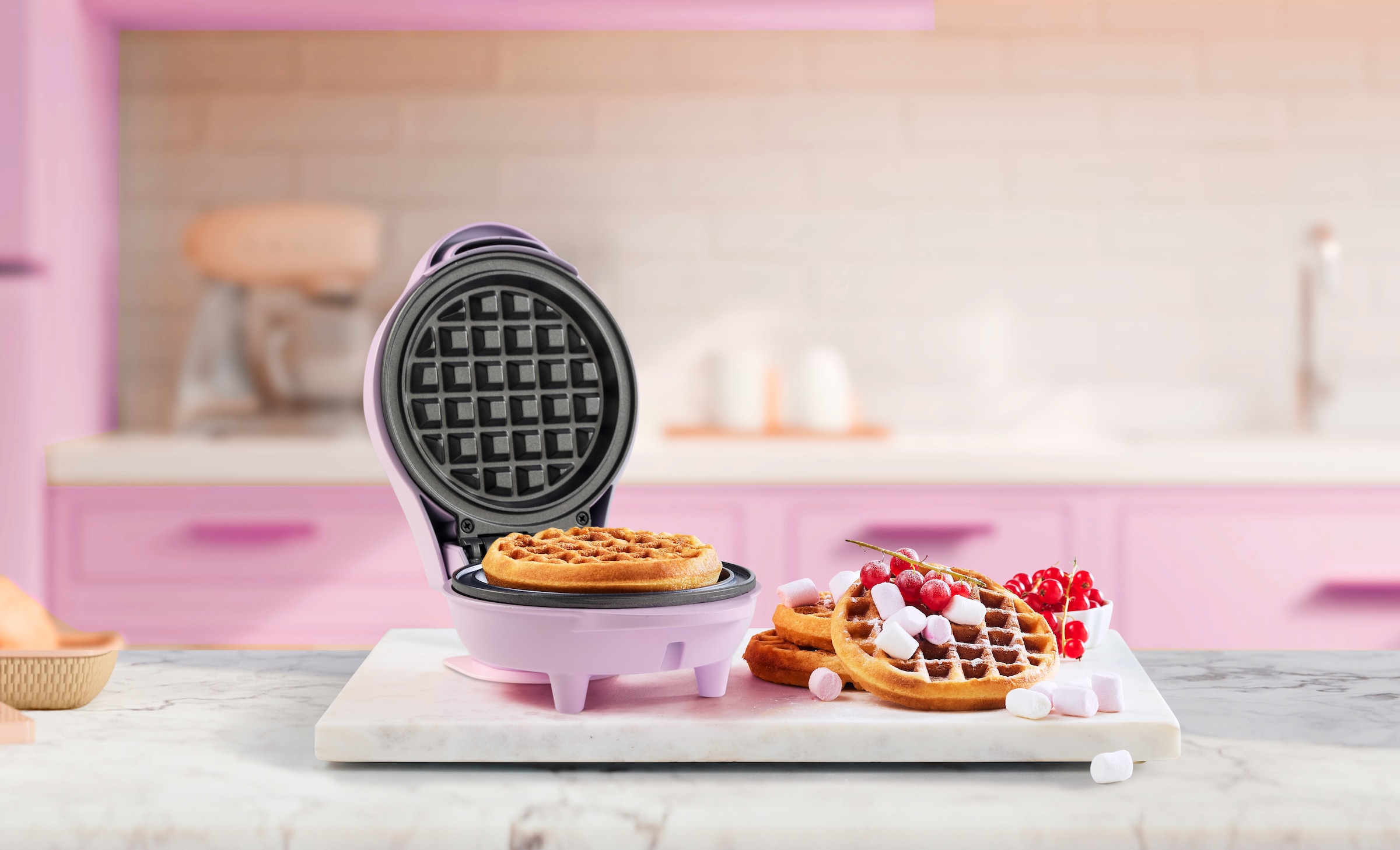 bestron Waffeleisen »AMW500L«, 550 W