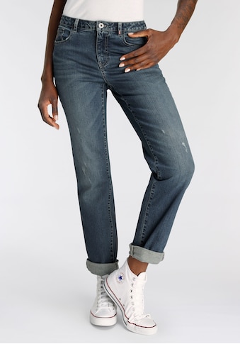 High-waist-Jeans »Straight-Fit AileenAK«, NEUE KOLLEKTION