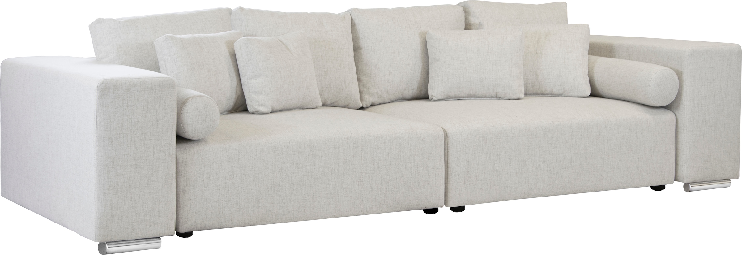 INOSIGN Big-Sofa »Aliya«, incl. Bettfunktion und Bettkasten, Breite 290 cm,incl. Zierkissen