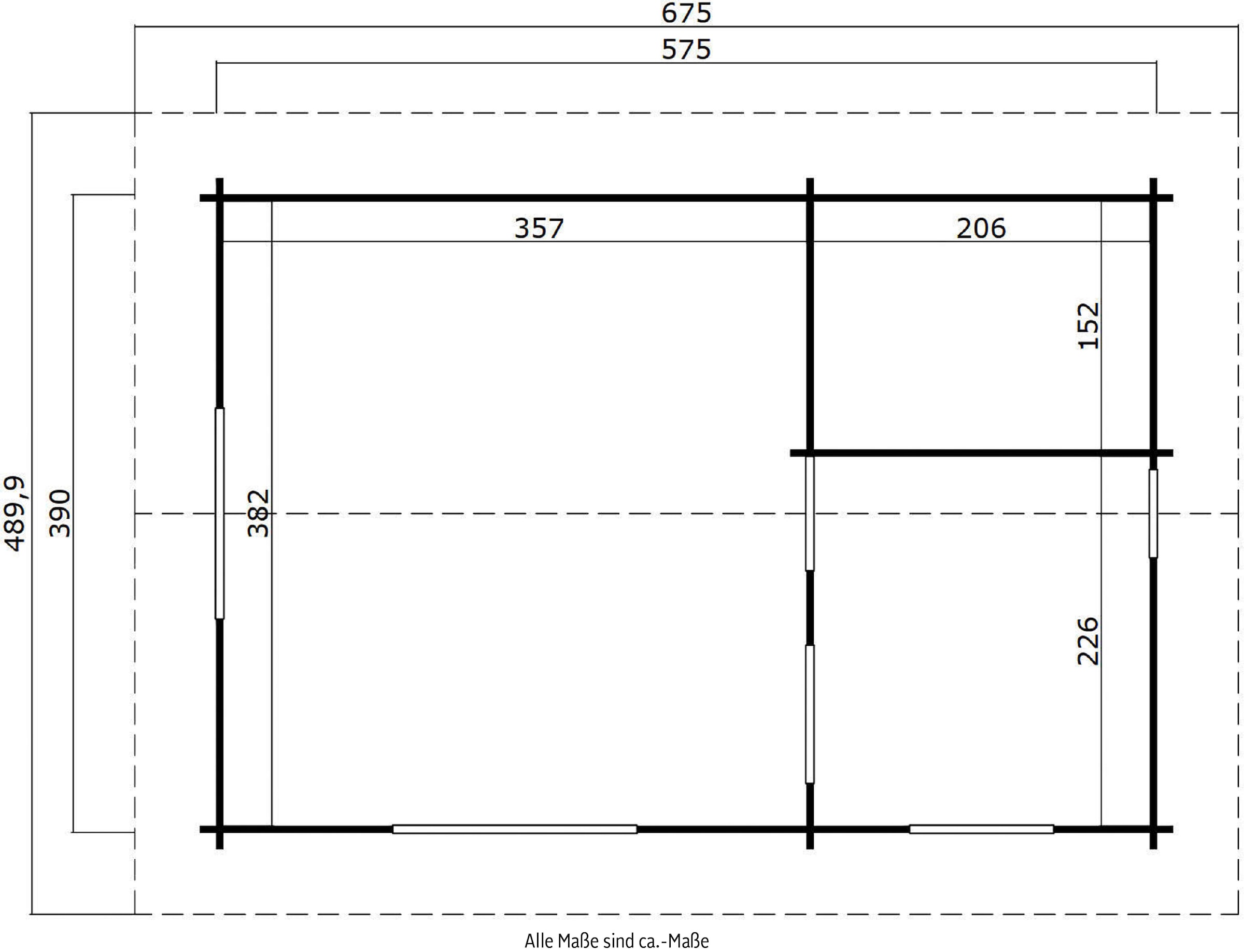 LASITA MAJA Gartenhaus »CAROLINE«