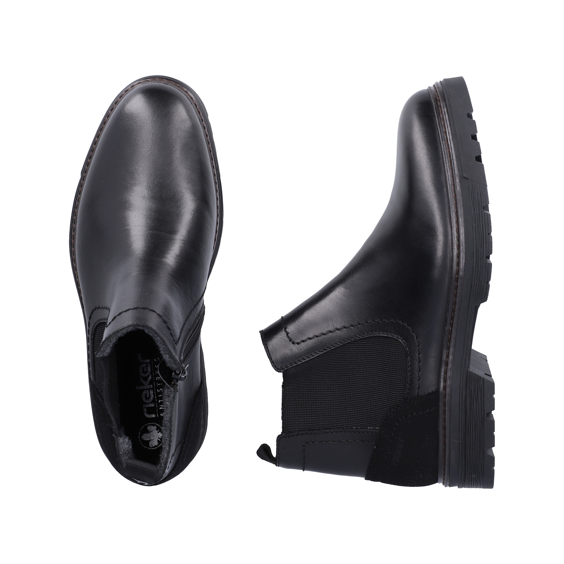 Rieker Chelseaboots  Stiefelette, Casual-Boots mit Stretcheinsatz