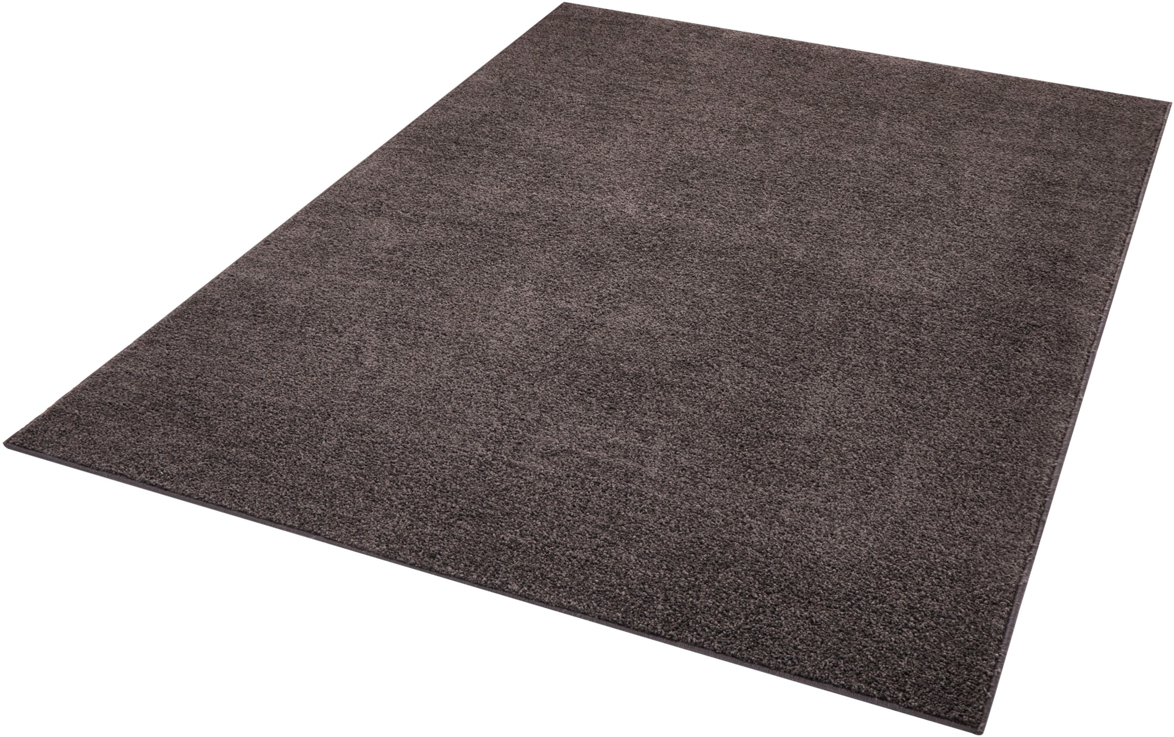 HANSE Home Teppich »Pure 100 Kurzflor«, rechteckig, 13 mm Höhe, Kurzflor, uni, umkettelt, Läufer, Wohnzimmer, Kinderzimmer, Flur
