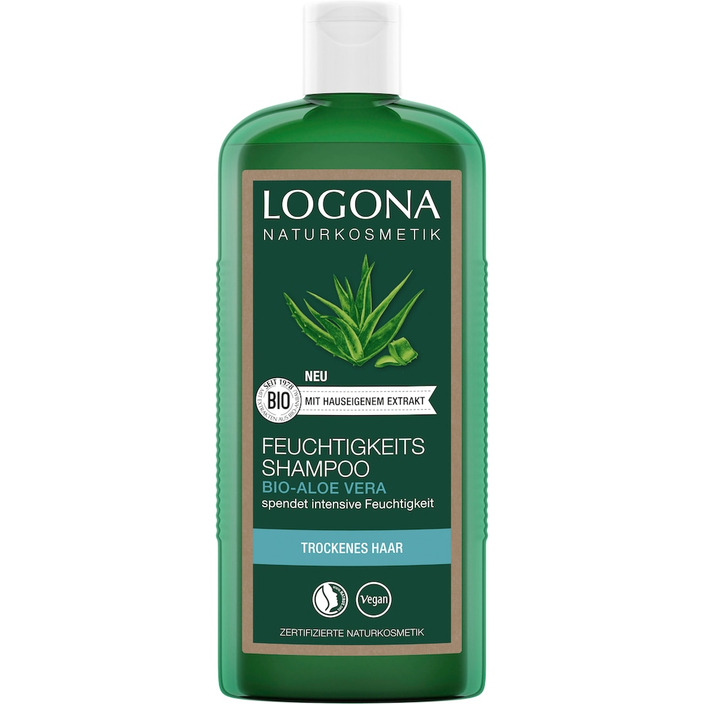 LOGONA Haarshampoo »Logona Feuchtigkeits-Shampoo Bio-Aloe Vera«