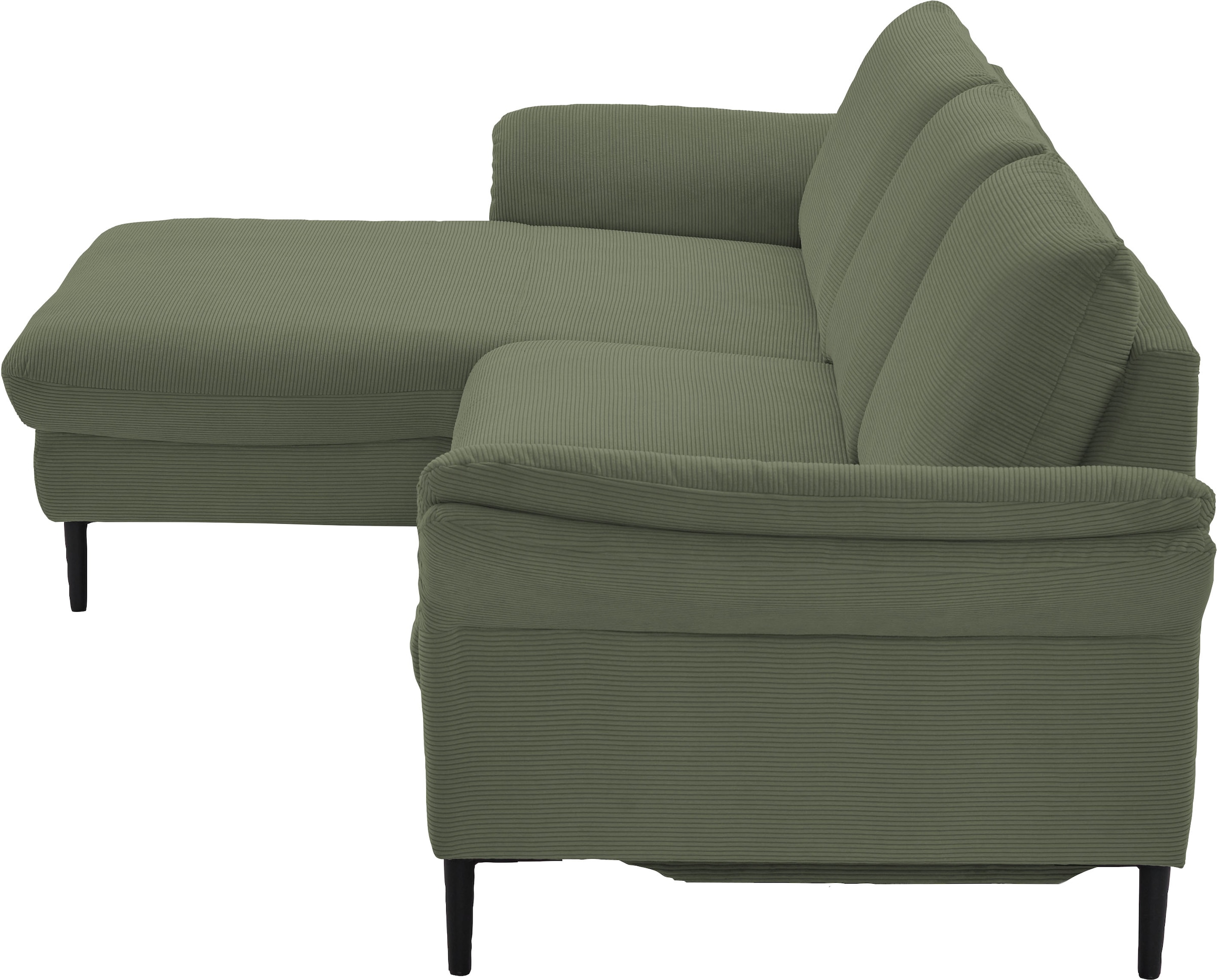 Home affaire Ecksofa »Sarsina: mit Tonnentaschen-Federkern, perfekt zum Entspannen L-Form« inklusive 1 motorischen Relaxfunktion mit Herz-Waage-Beschlag