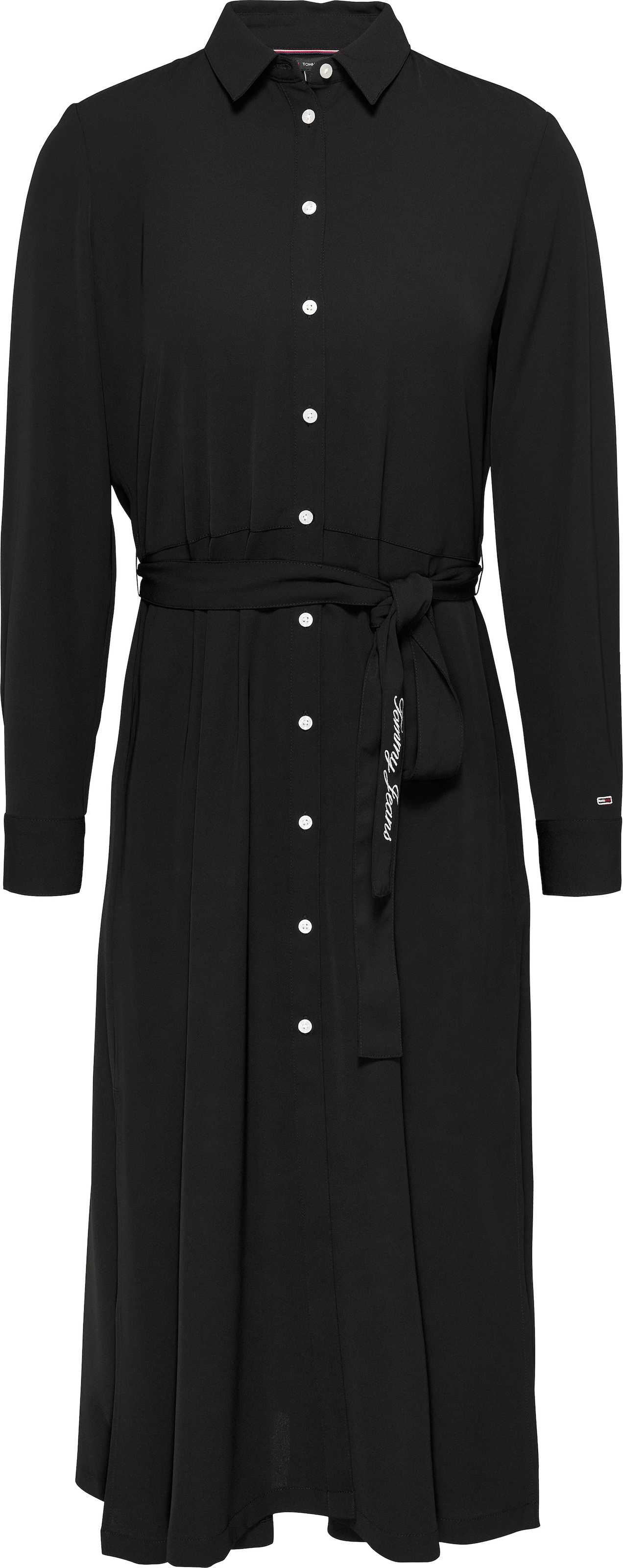 Tommy Jeans Jerseykleid, mit Bindeband