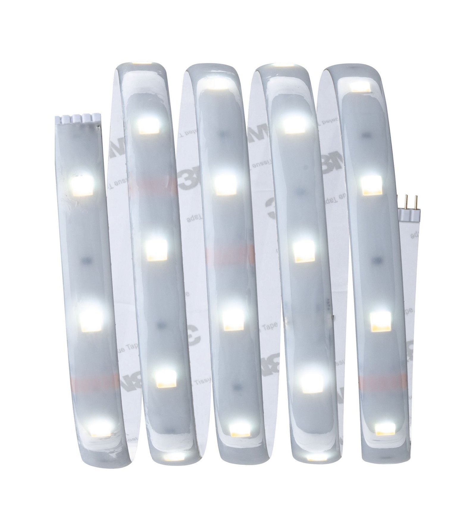 Paulmann LED-Streifen »MaxLED 250 Basisset 1,5m 2700-6500K 5,5W 230/24V 24VA Silber«, 1 St.-flammig, IP44 Cover TunableWhite