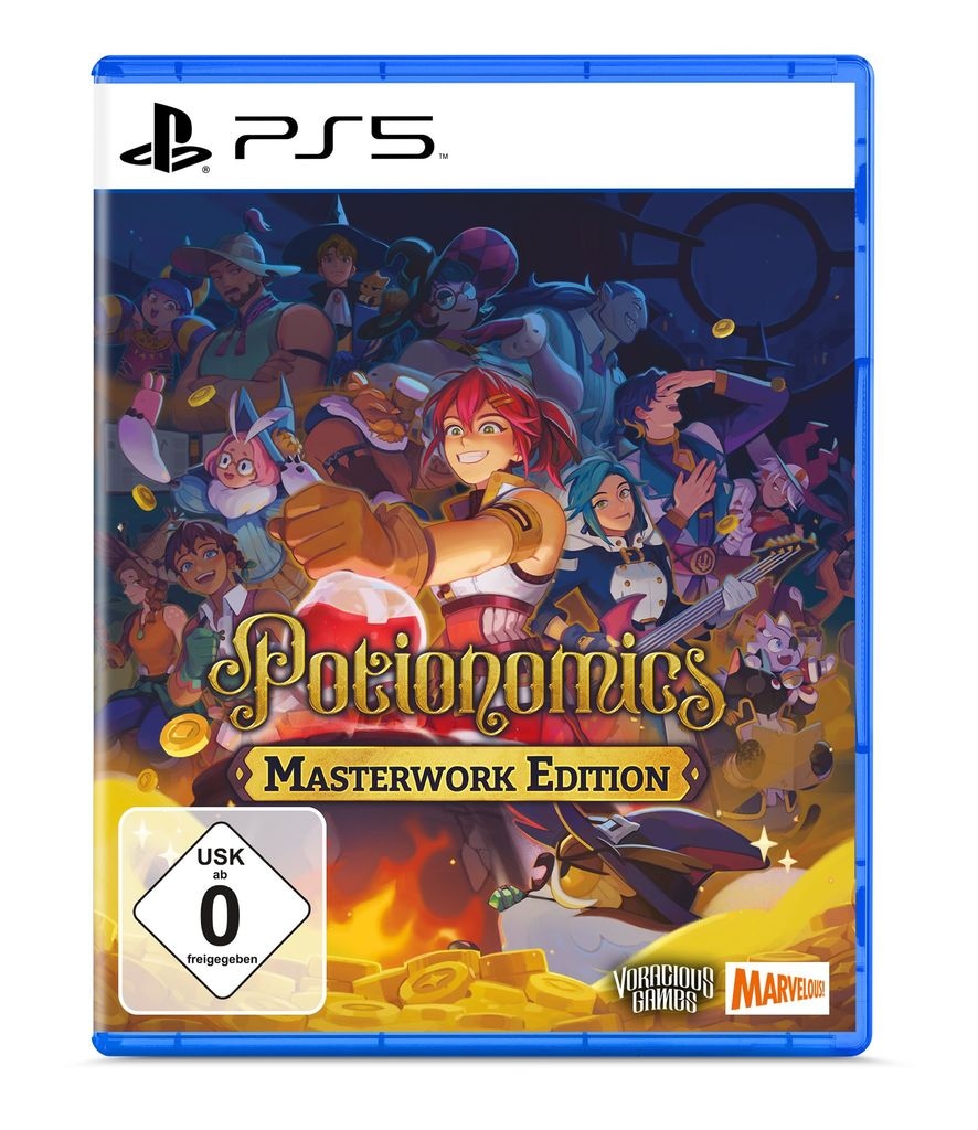 Marvelous Games Spielesoftware "Potionomics: Masterwork Edition" PlayStation 5