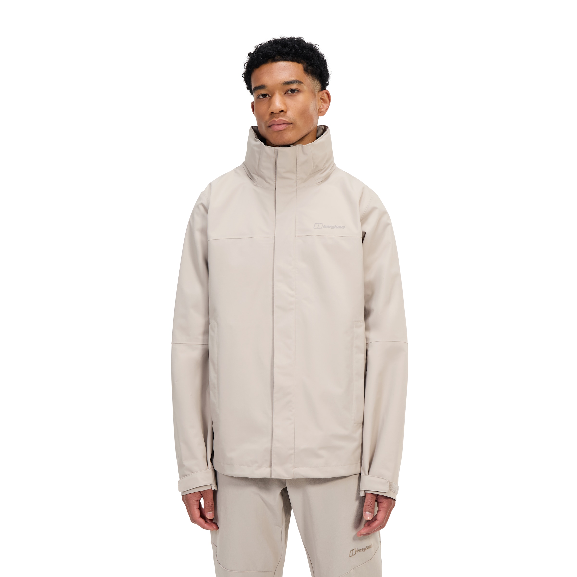 Berghaus Softshelljacke »RG ALPHA 2.0 SHELL JKT AM« mit einrollbarer Kapuze, wasserdicht, atmungsaktiv