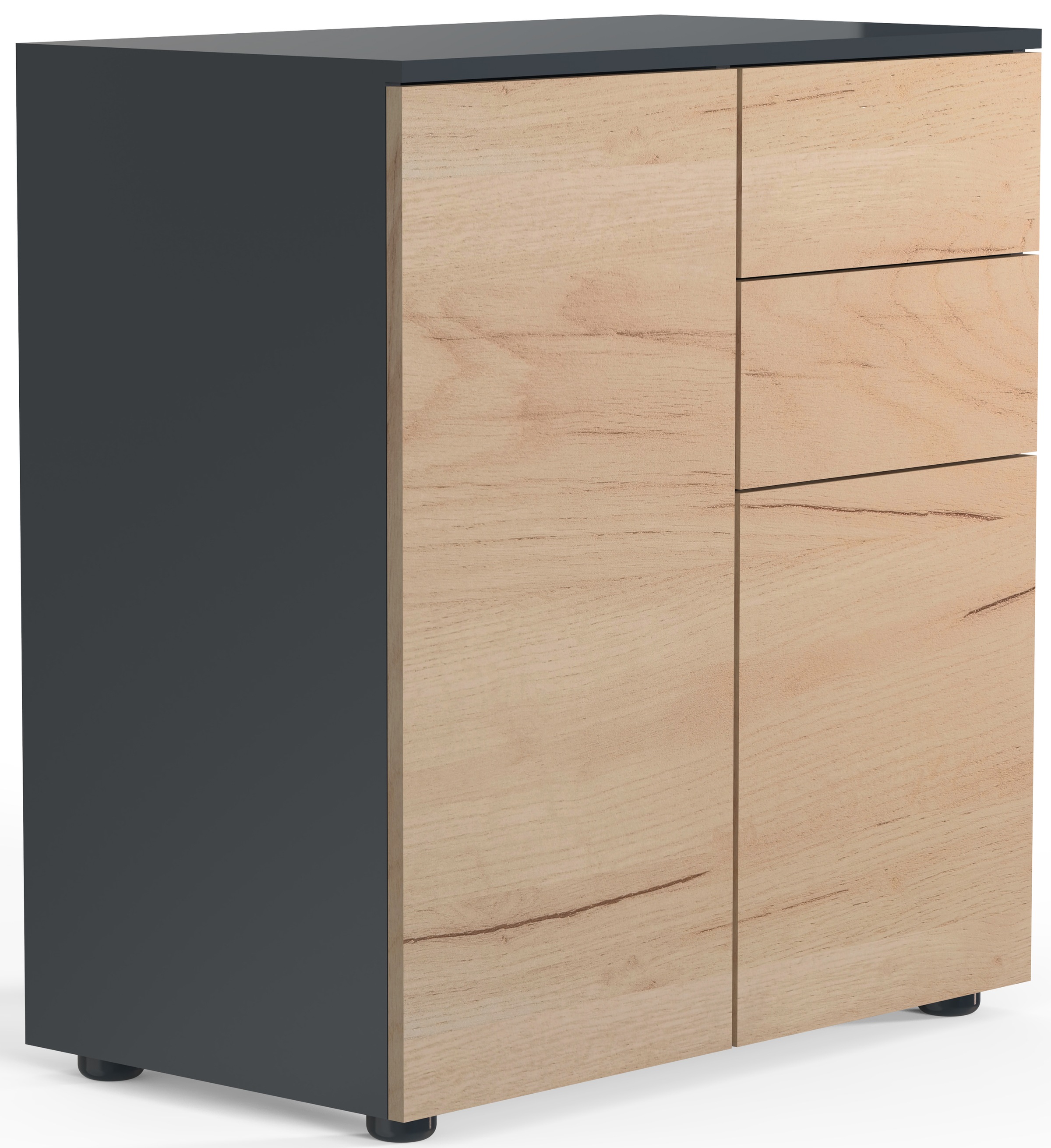 VCM Kommode »Holz Kommode Sideboard Anrichte Dalosa 4 Schublade« 1 Stk. tlg.