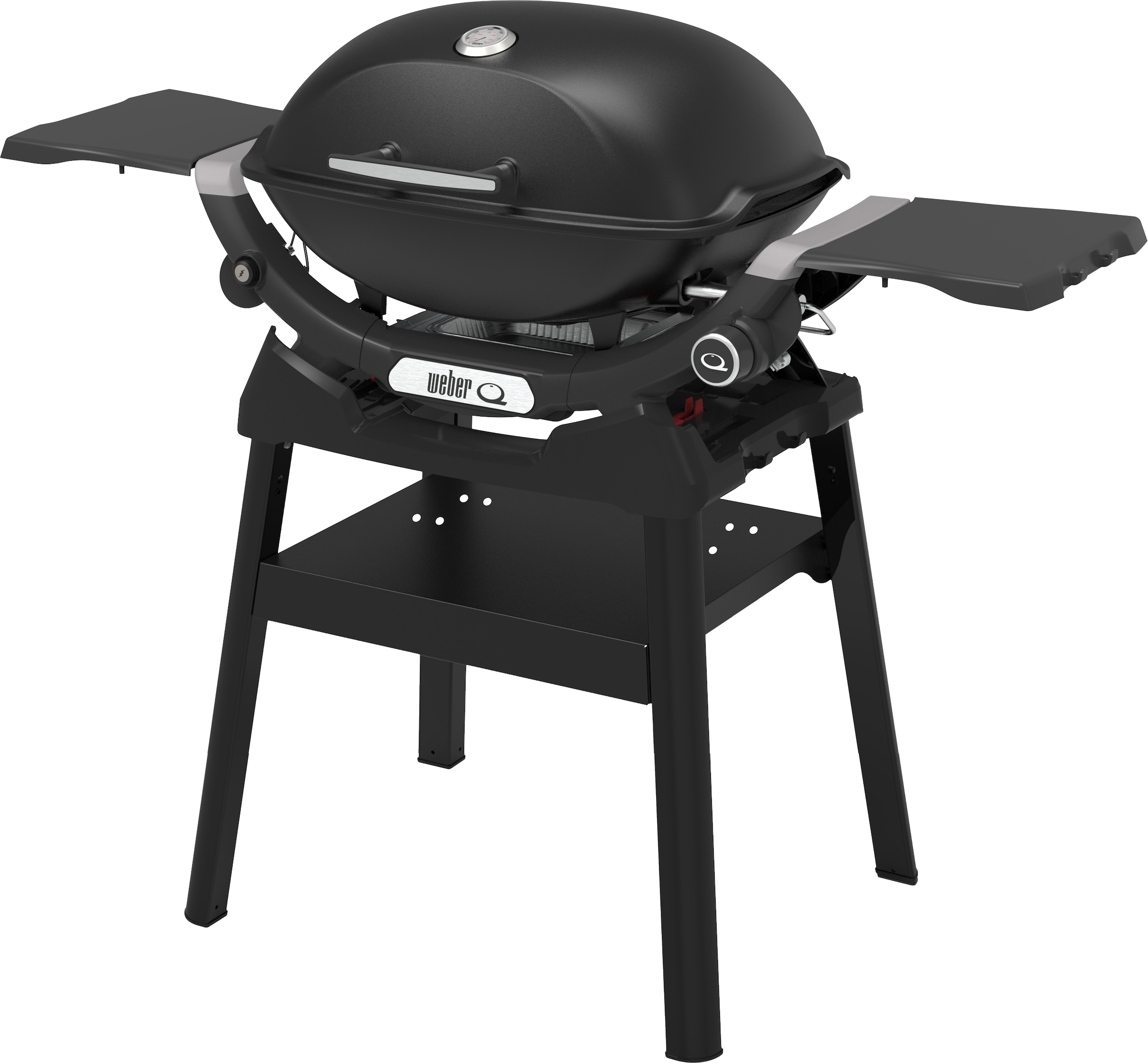 Weber Gasgrill »Q2200N« Mit Deckelthermometer, abnehmbaren Seitentischen und Untergestell