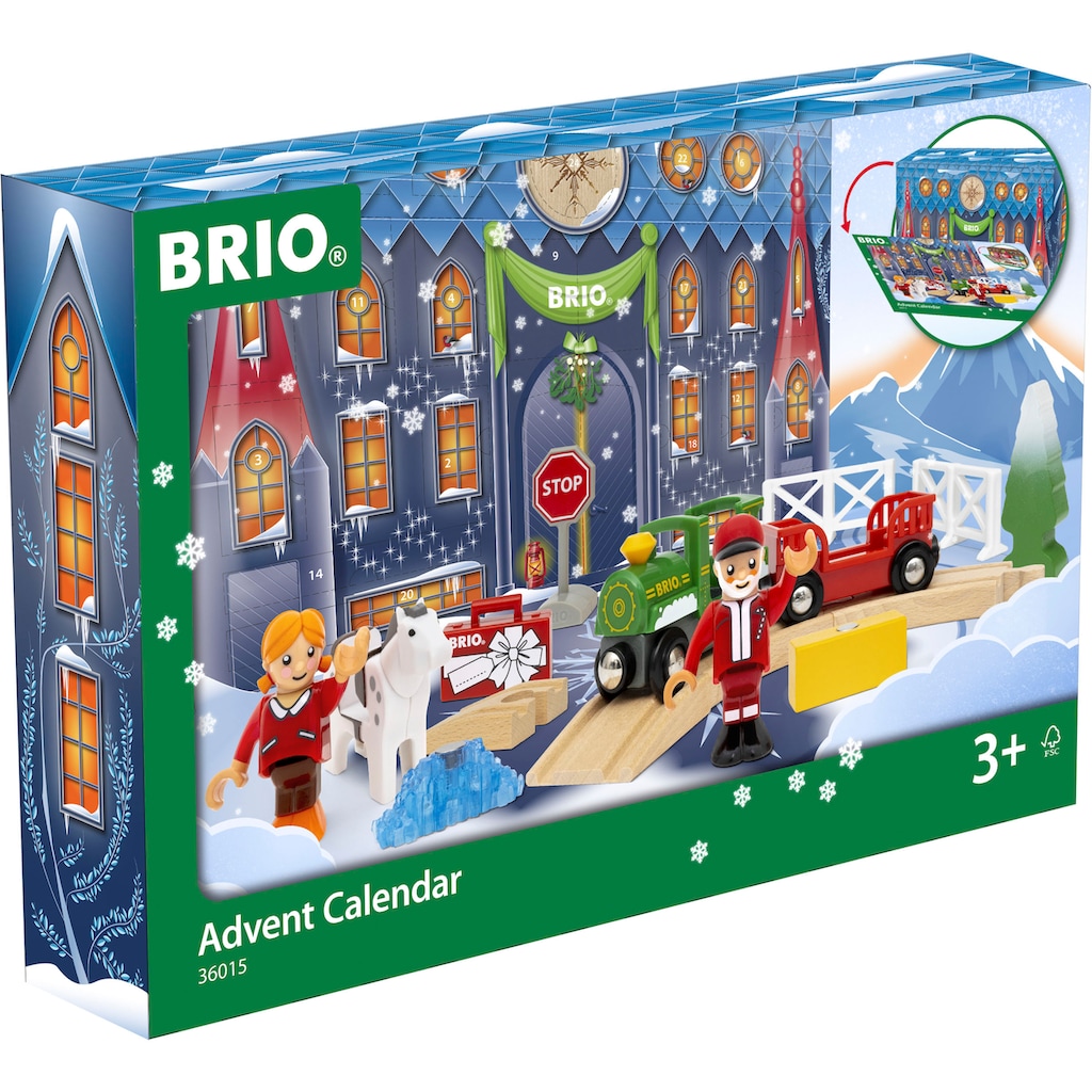 BRIO® Spielzeug-Adventskalender »HolzBRIO 2023«, ab 3 Jahren