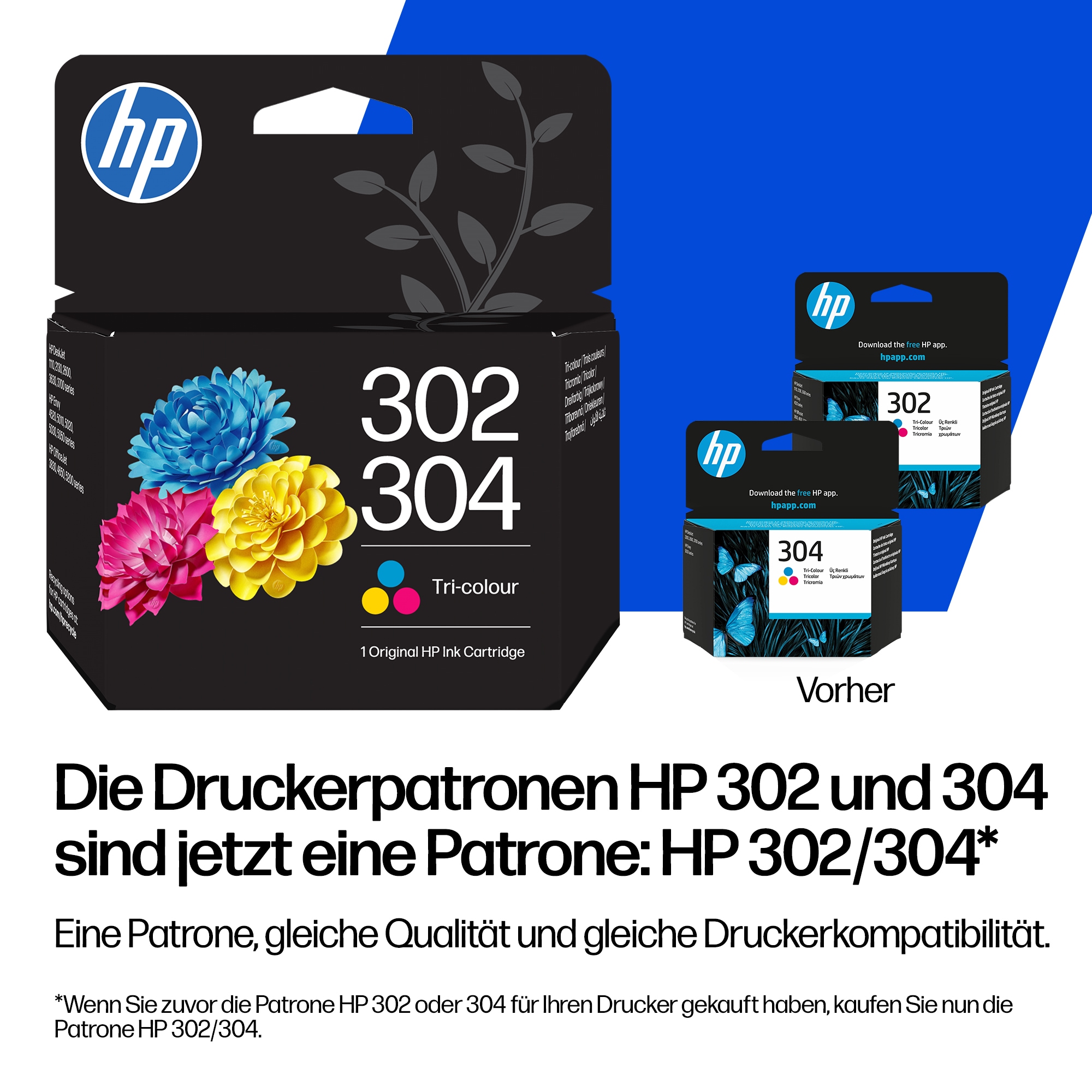 HP Tintenpatrone »302/304«