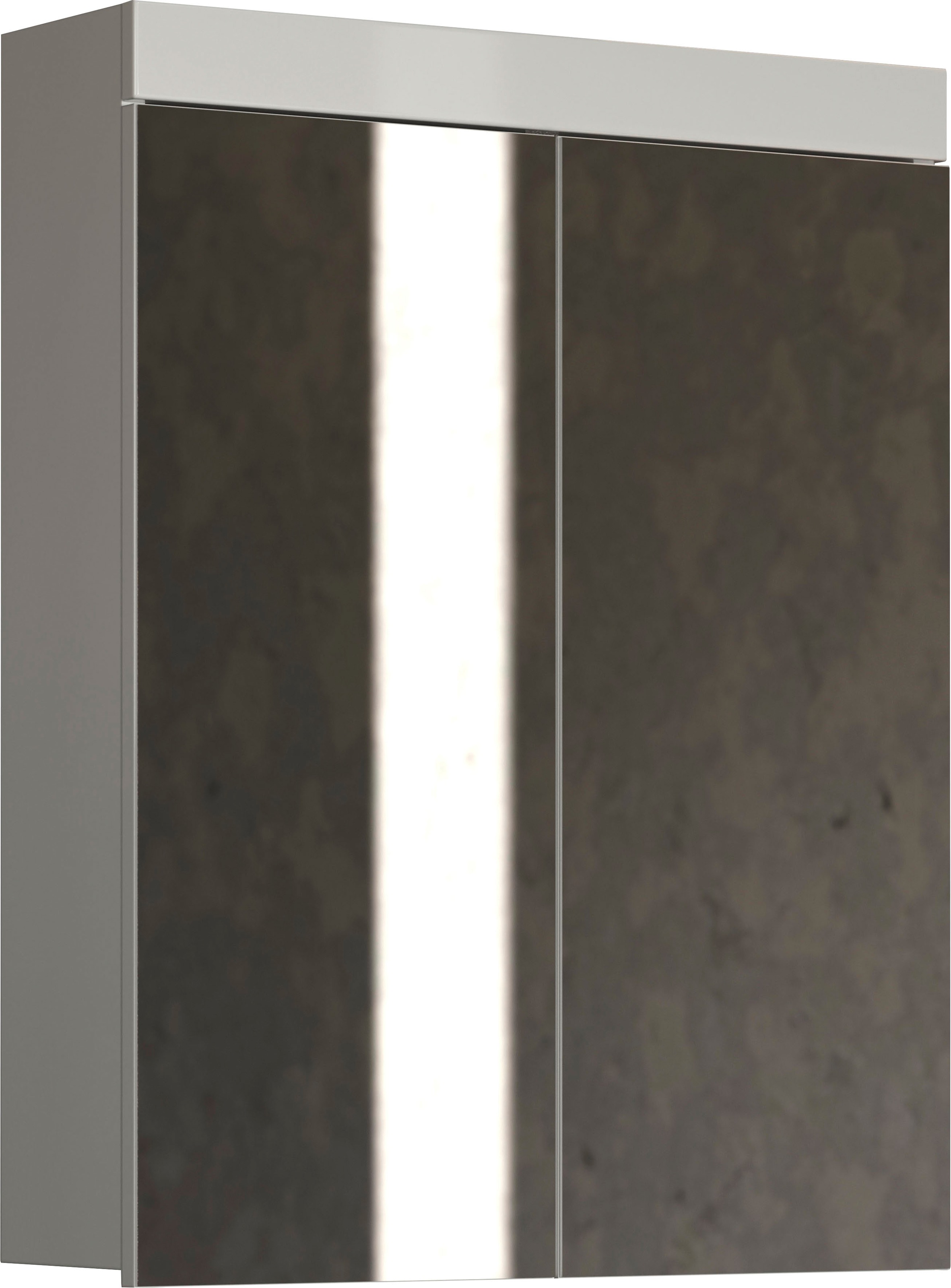 INOSIGN Spiegelschrank »Avena«, Badezimmerschrank wahlweise mit LED-Beleuchtung - (B/T/H) 60/17/77 cm