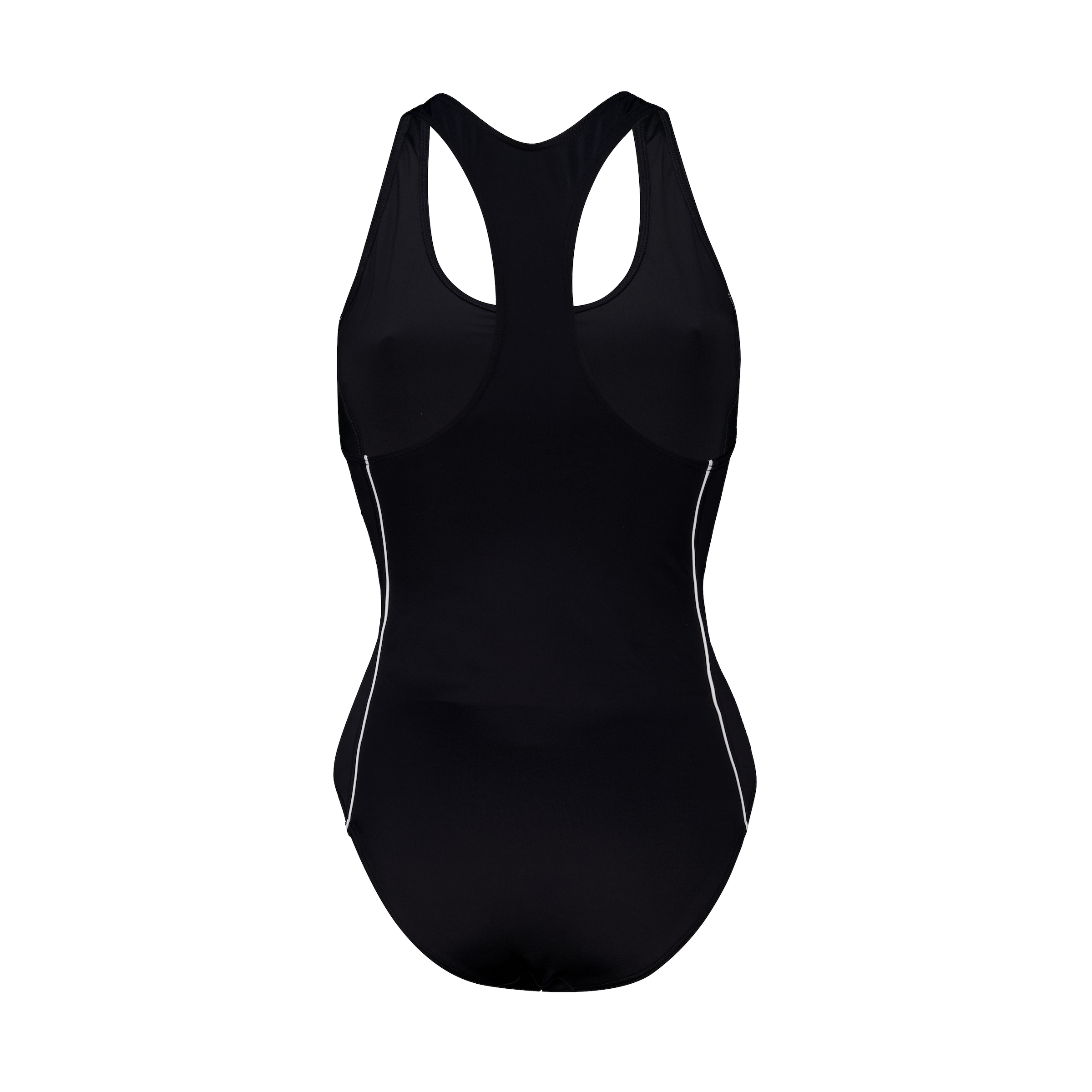 PUMA Badeanzug »PUMA SWIM WOMEN T7 SWIMSUIT« mit tiefem Rundhalsausschnitt und Reißverschluss