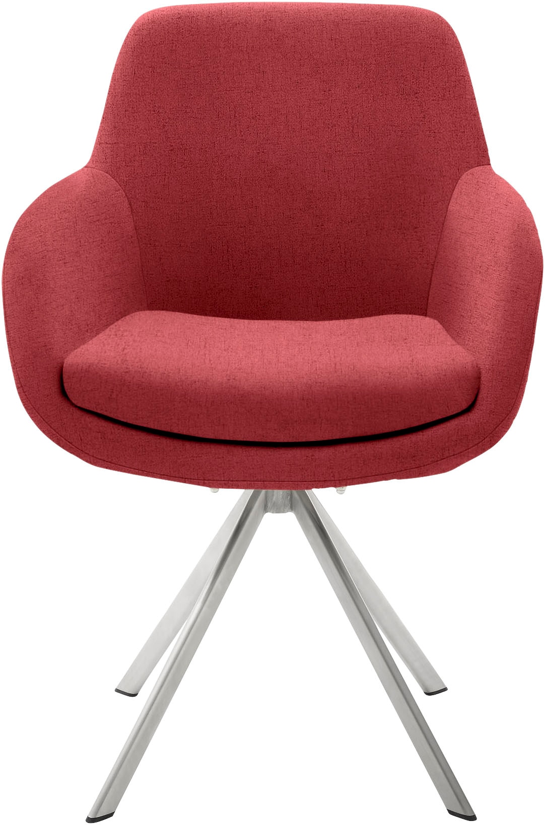 Musterring Esszimmerstuhl »Tavia« (Set) 2 Stk.Stativgestell Edelstahl, wahlweise mit Drehfunktion, diverse Farben