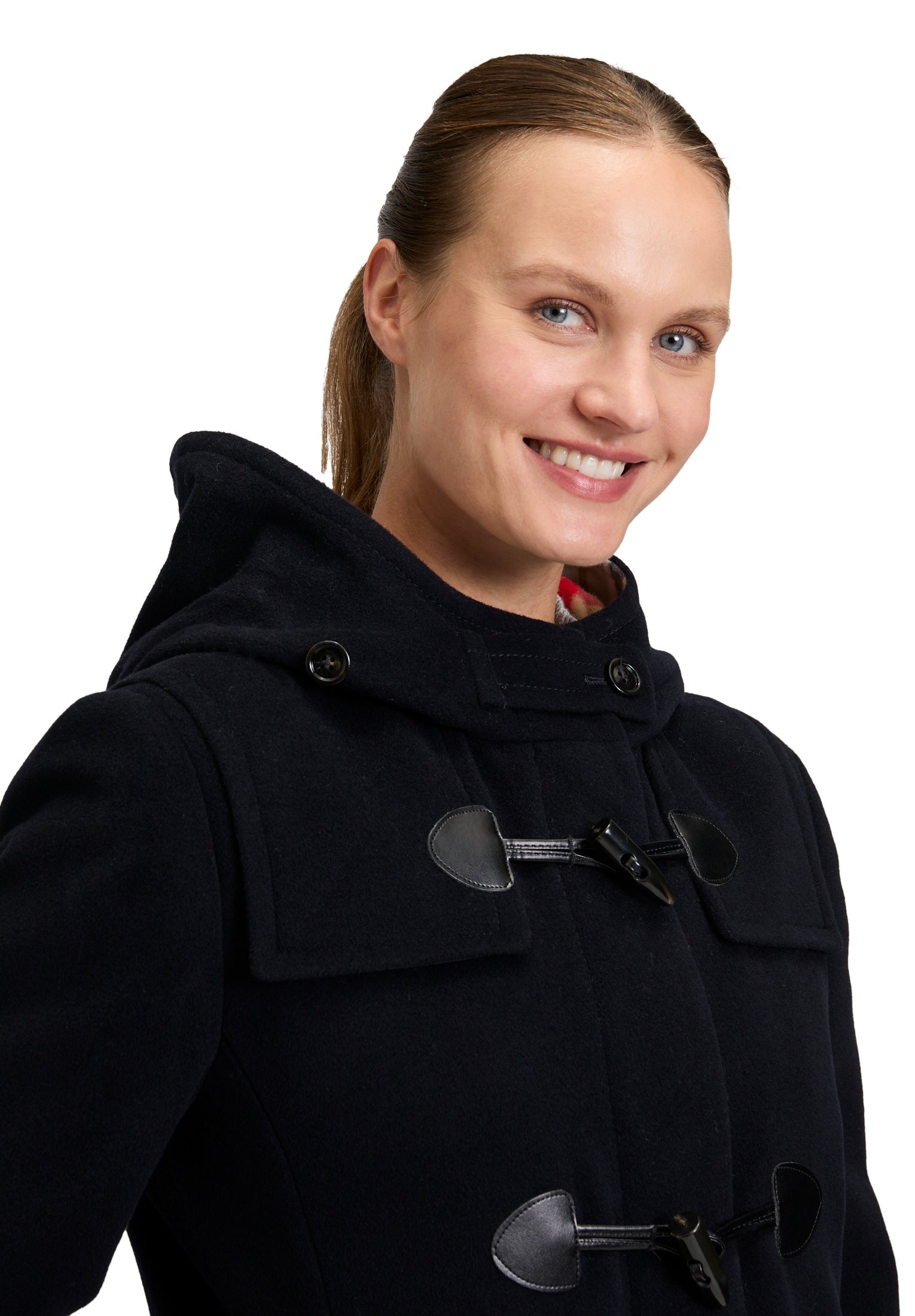 Gil Bret Wolljacke »Dufflecoat mit Kapuze«