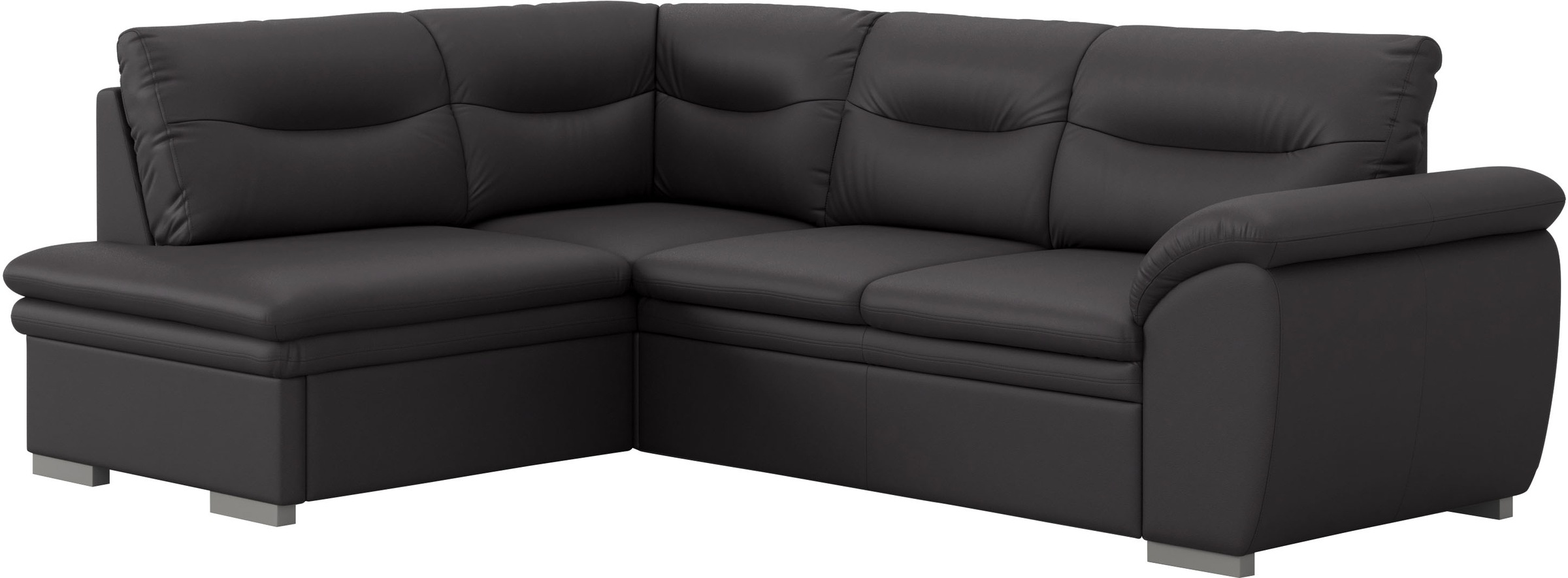 COTTA Ecksofa »Leandra L-Form«, wahlweise mit Bettfunktion & Bettkasten