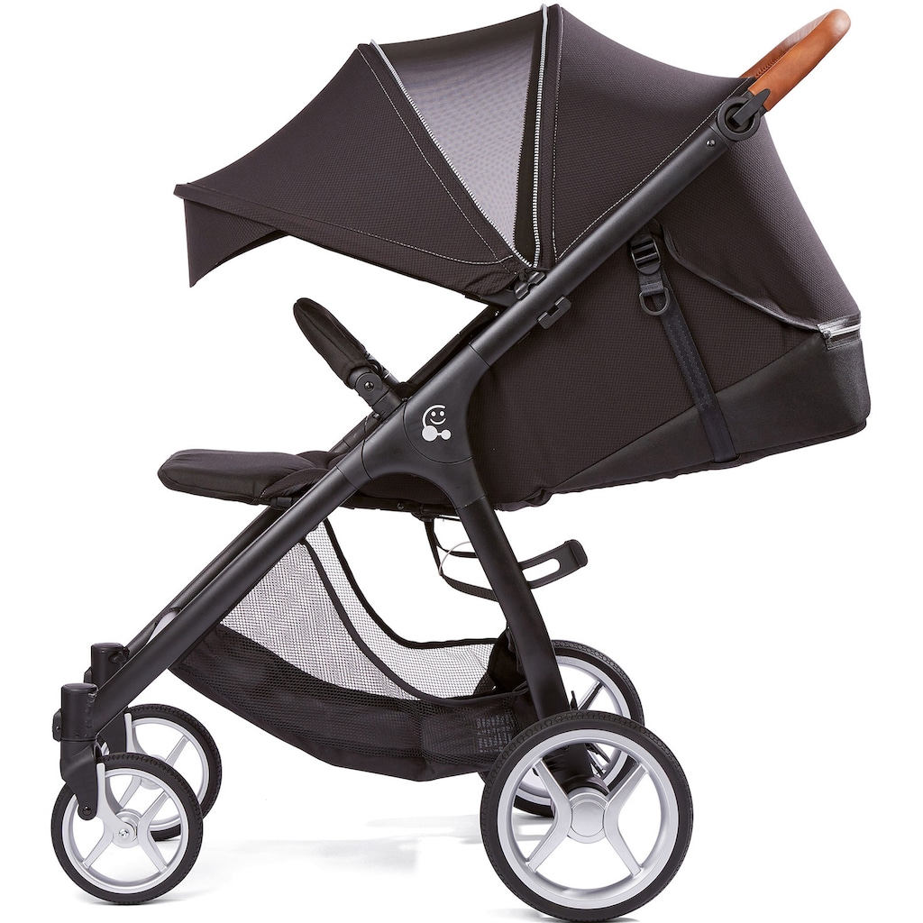 Gesslein Kinder-Buggy »Smiloo Happy +, schwarz/cognac, schwarz«