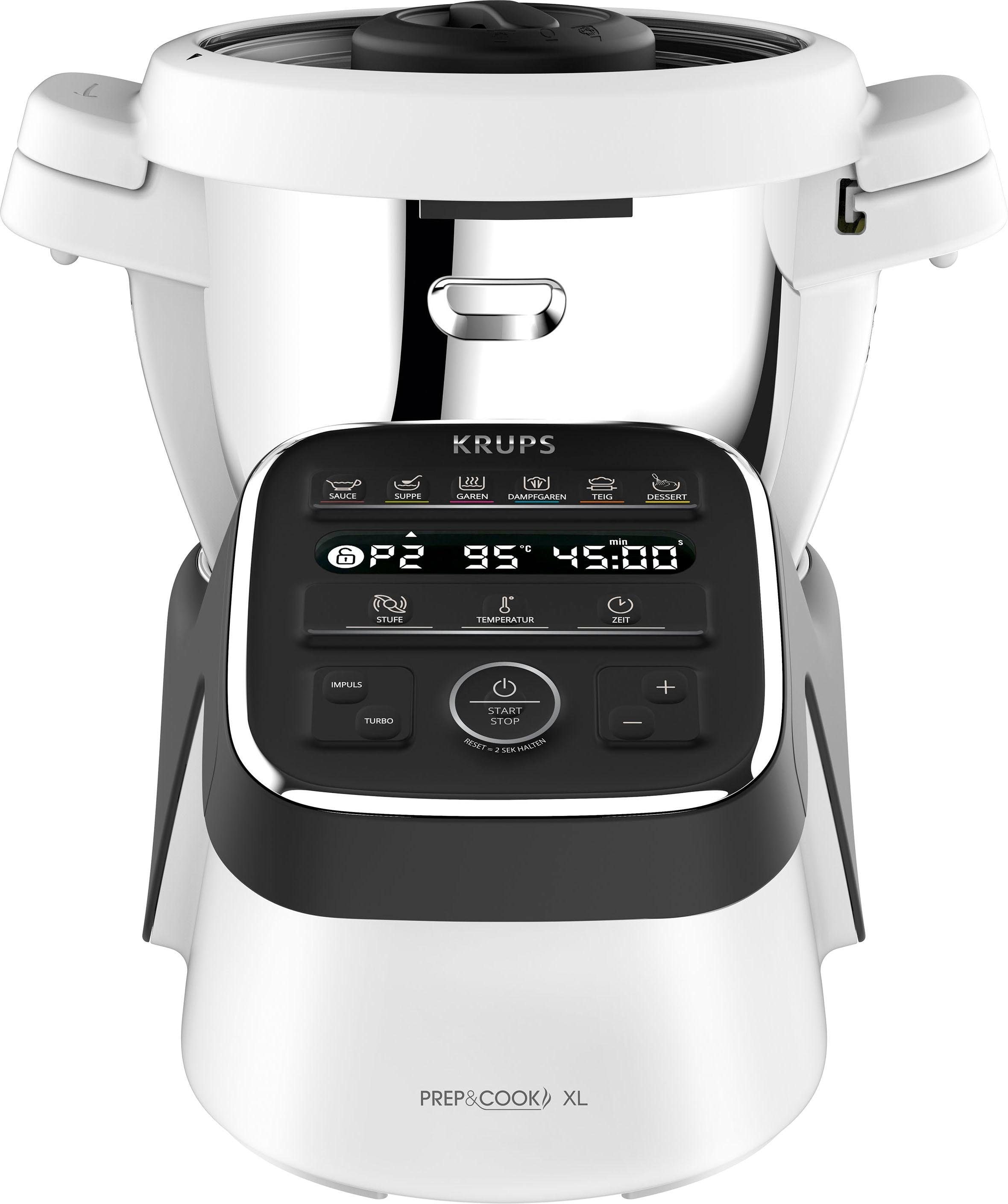 Krups XL« Prep&Cook Raten mit bestellen »HP50A8 Küchenmaschine auf Kochfunktion