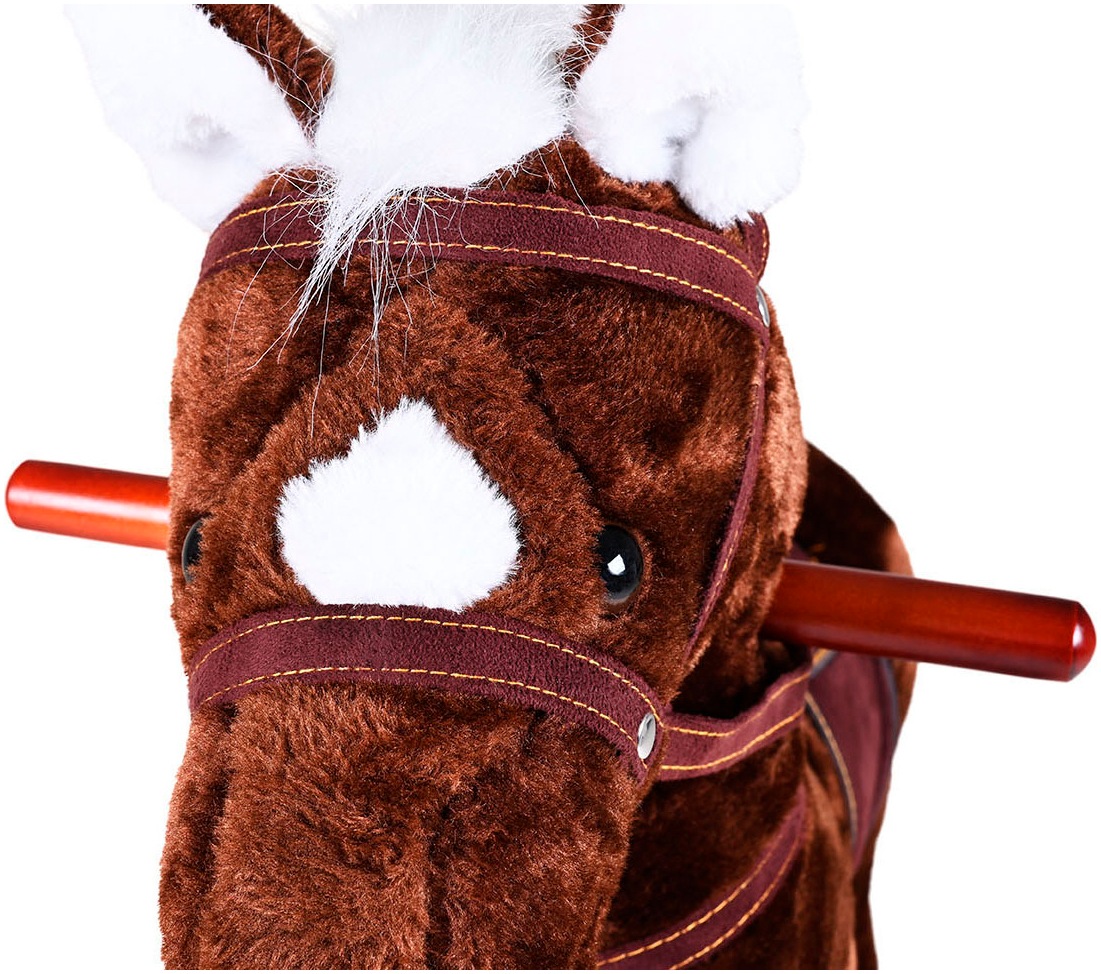 Knorrtoys® Schaukelpferd »Brauny«