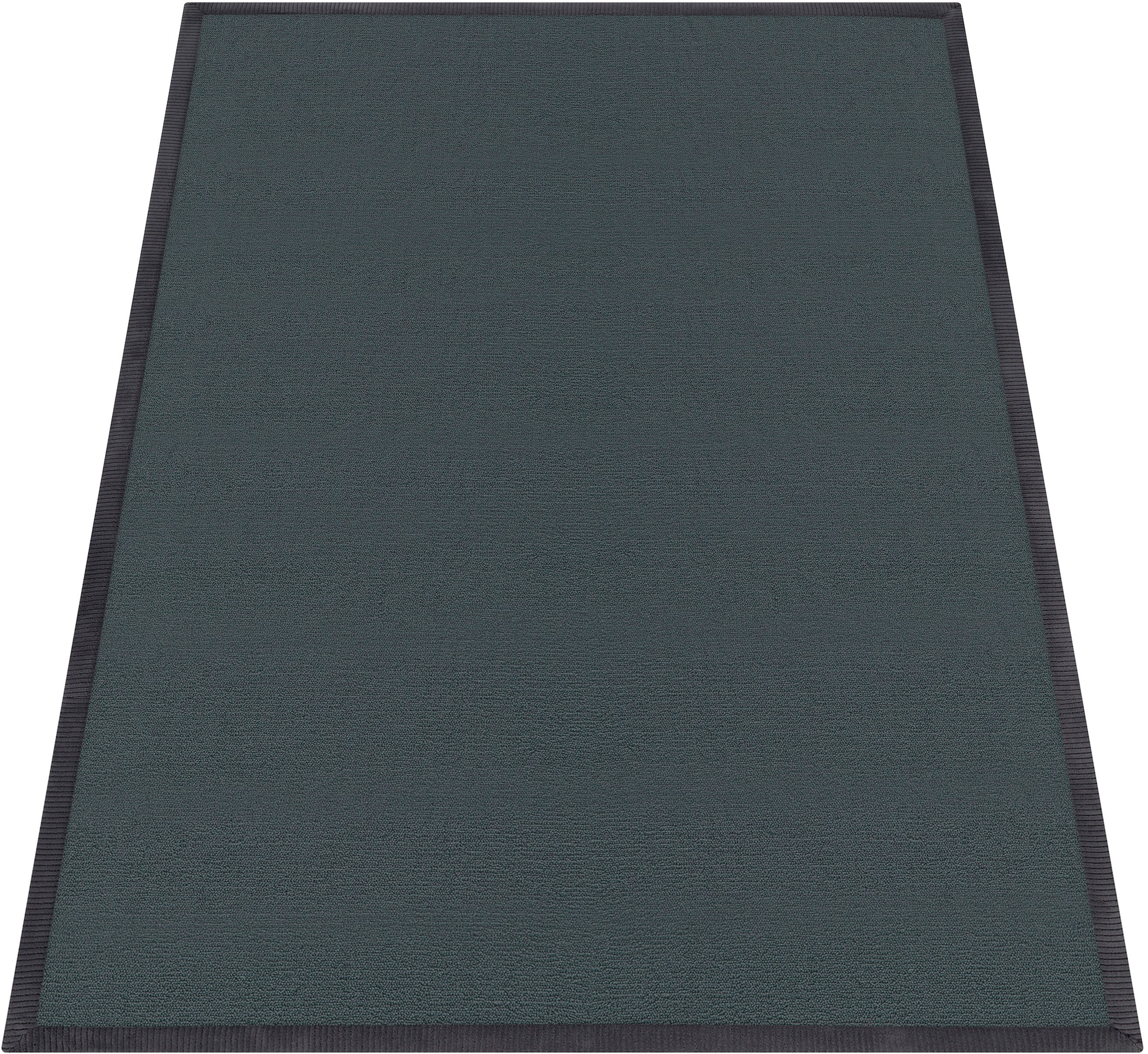 Paco Home Teppich »Tatami 475«, rechteckig, Kurzflor, Uni-Farben, mit Memory  Foam, waschbar
