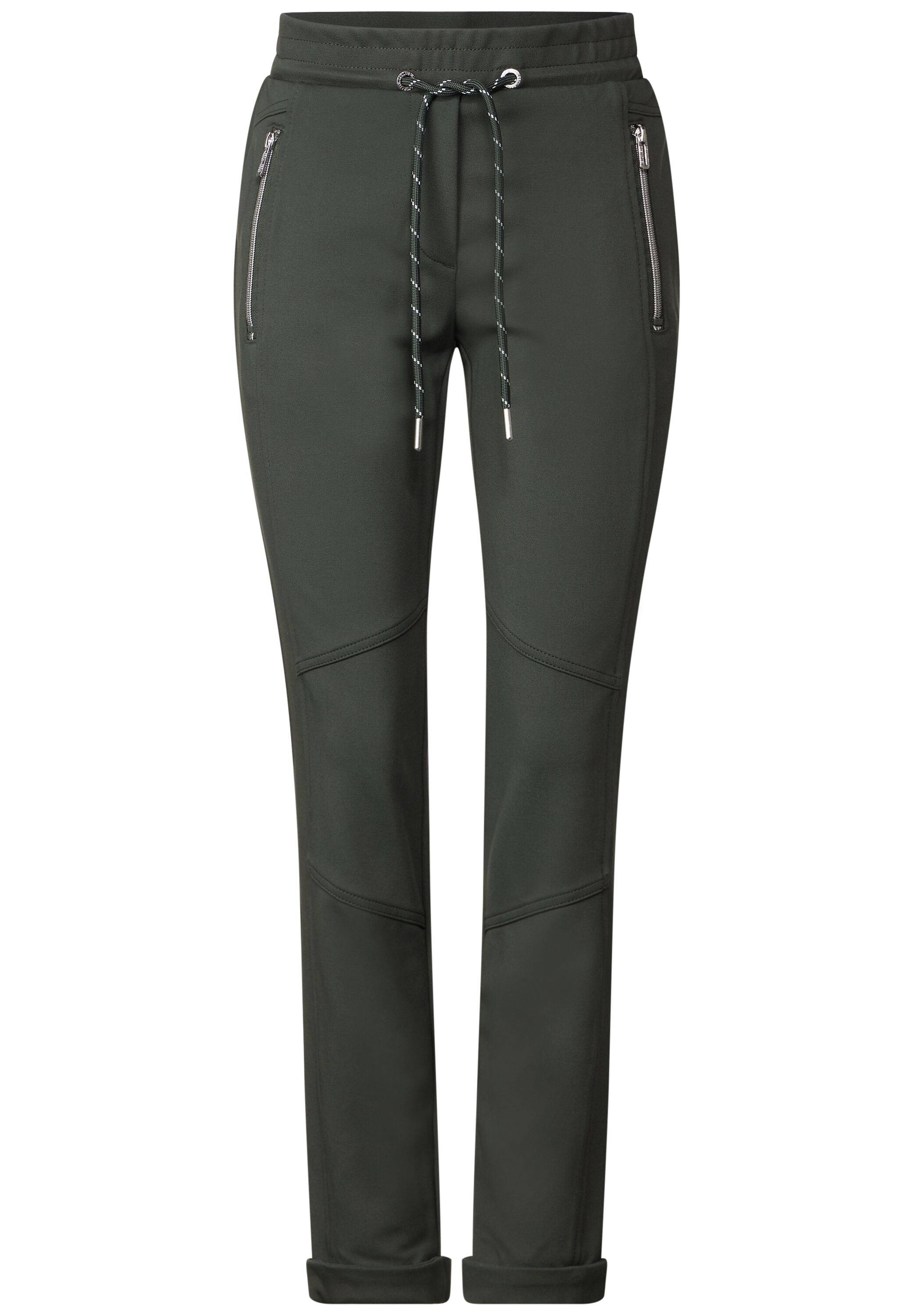 Cecil Sweathose »Style Tracey«, Casual fit mit Zippertaschen und Kordelzug