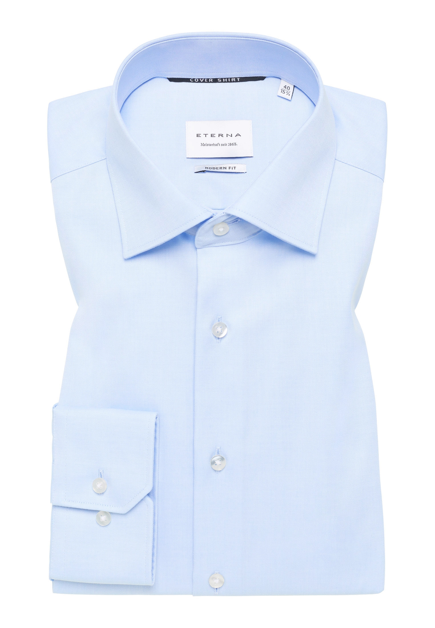 Eterna Langarmhemd »MODERN FIT«, NON IRON (bügelfrei)