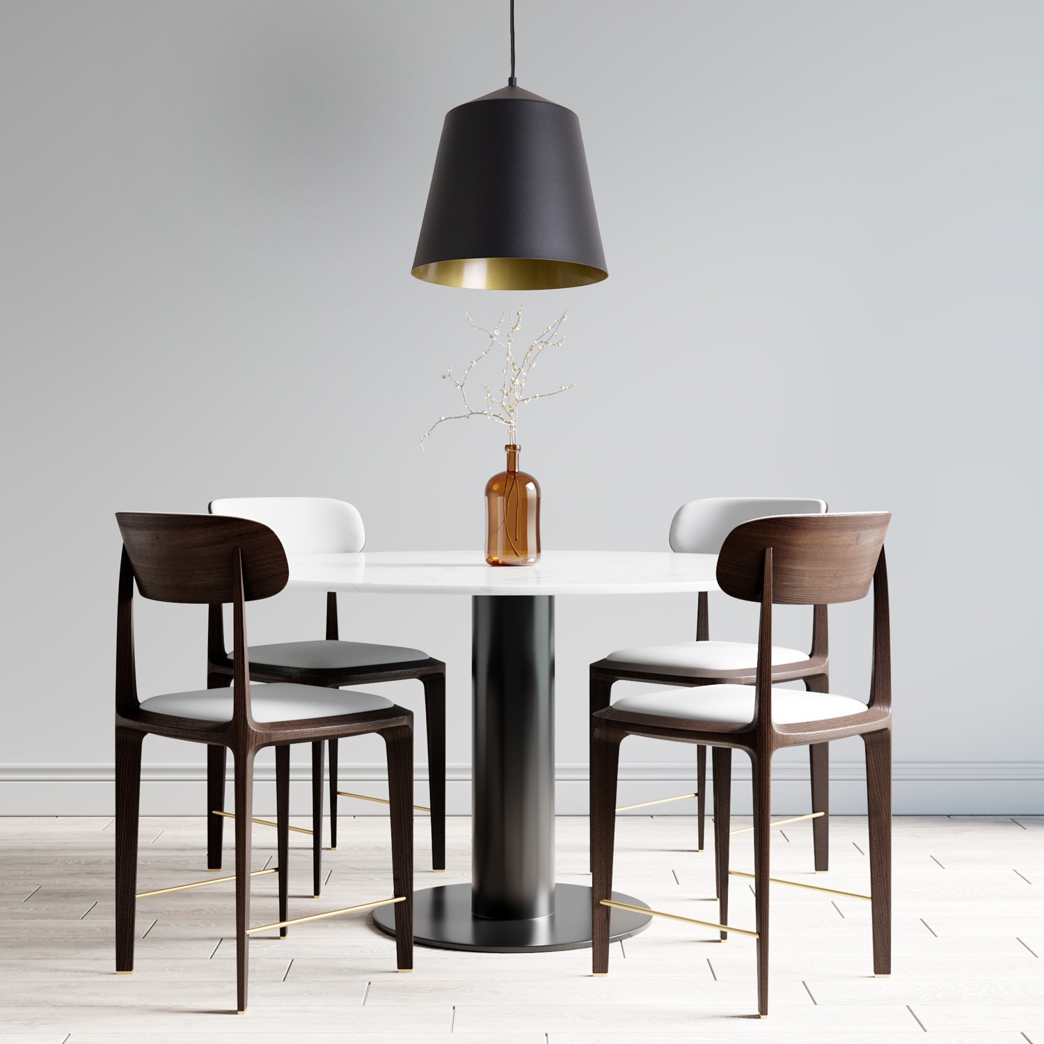Paco Home Deckenleuchte »Jackson«, 1 flammig, Leuchtmittel E27 | ohne Leuchtmittel, Wohnzimmer Esszimmer Pulverbeschichtet Industrial Design E27