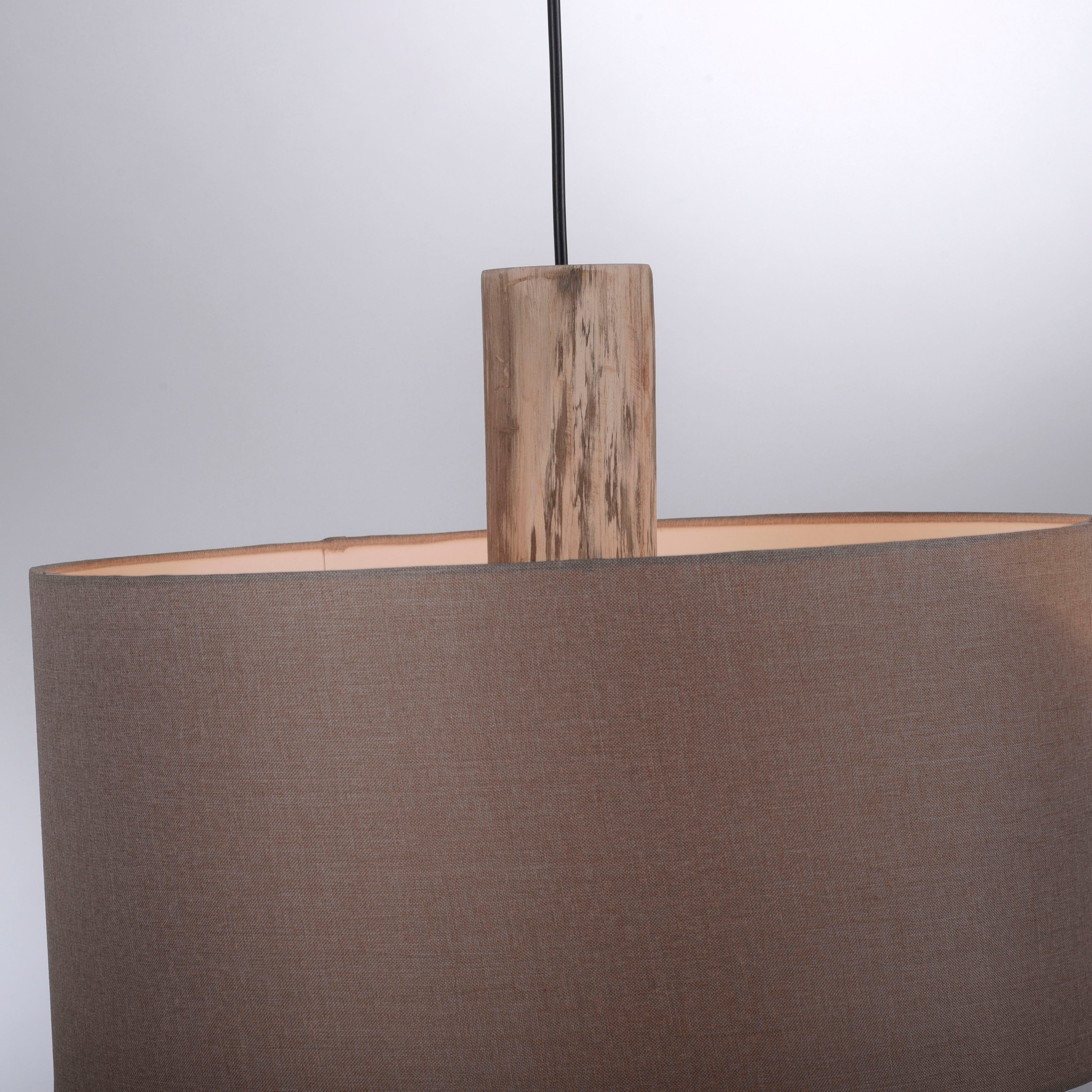 JUST LIGHT Pendelleuchte »LINEN« E27 1 Stk. ExklusiveE27