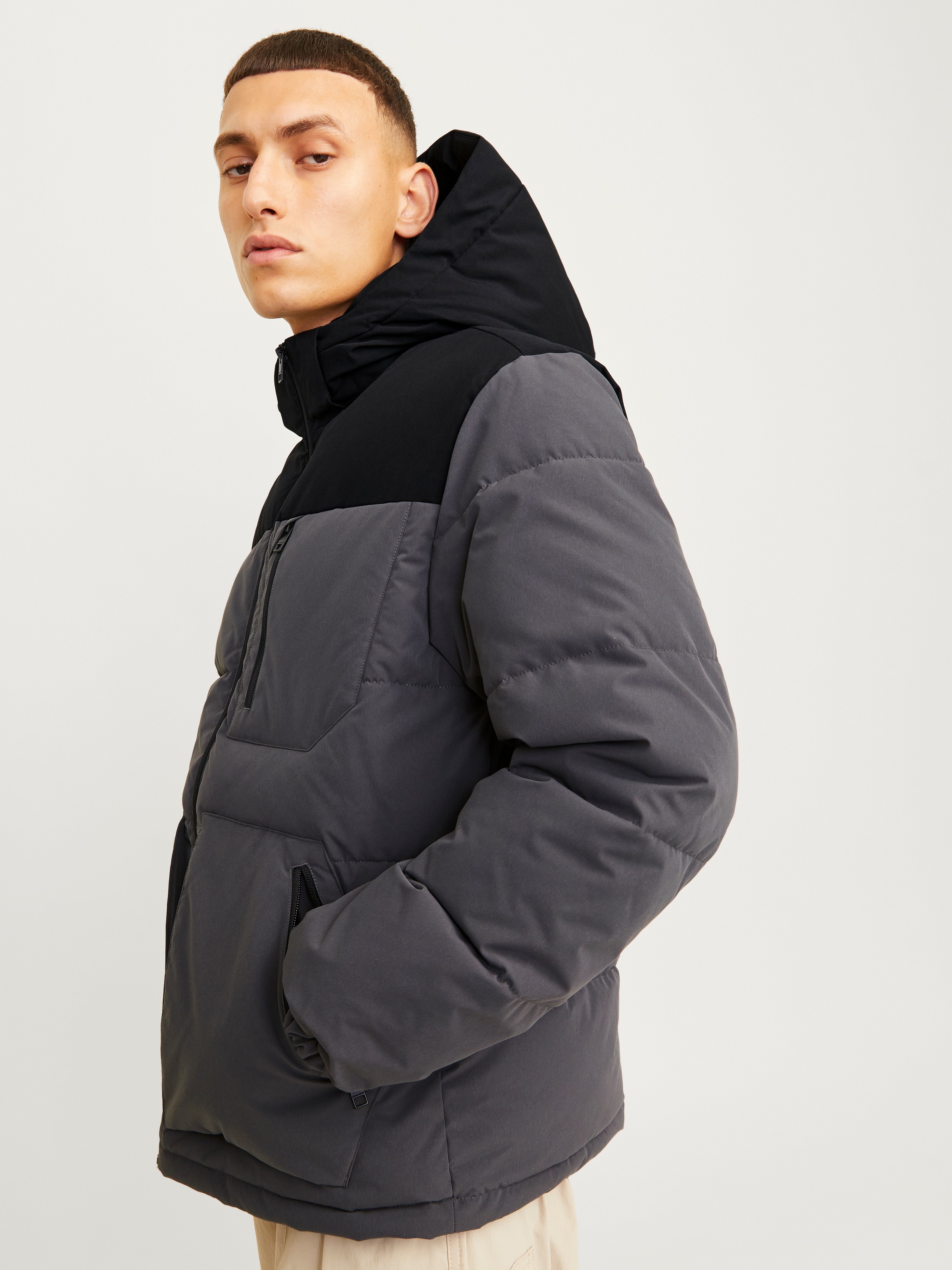 Jack & Jones Steppjacke »JJEOTTO PUFFER JACKET SN«, mit Kapuze