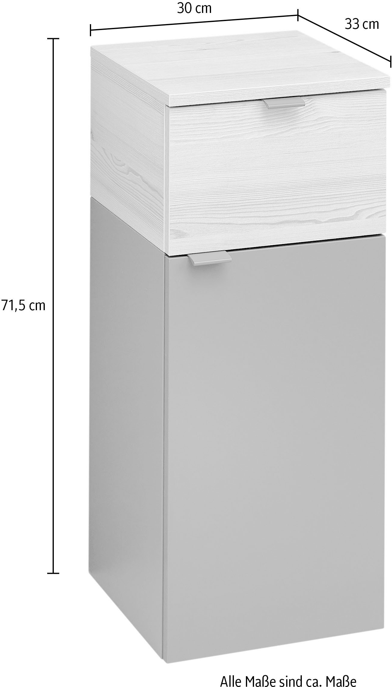 Saphir Badmöbel-Set »Quickset 394« Komplett-Set, 4 Stk. tlg.